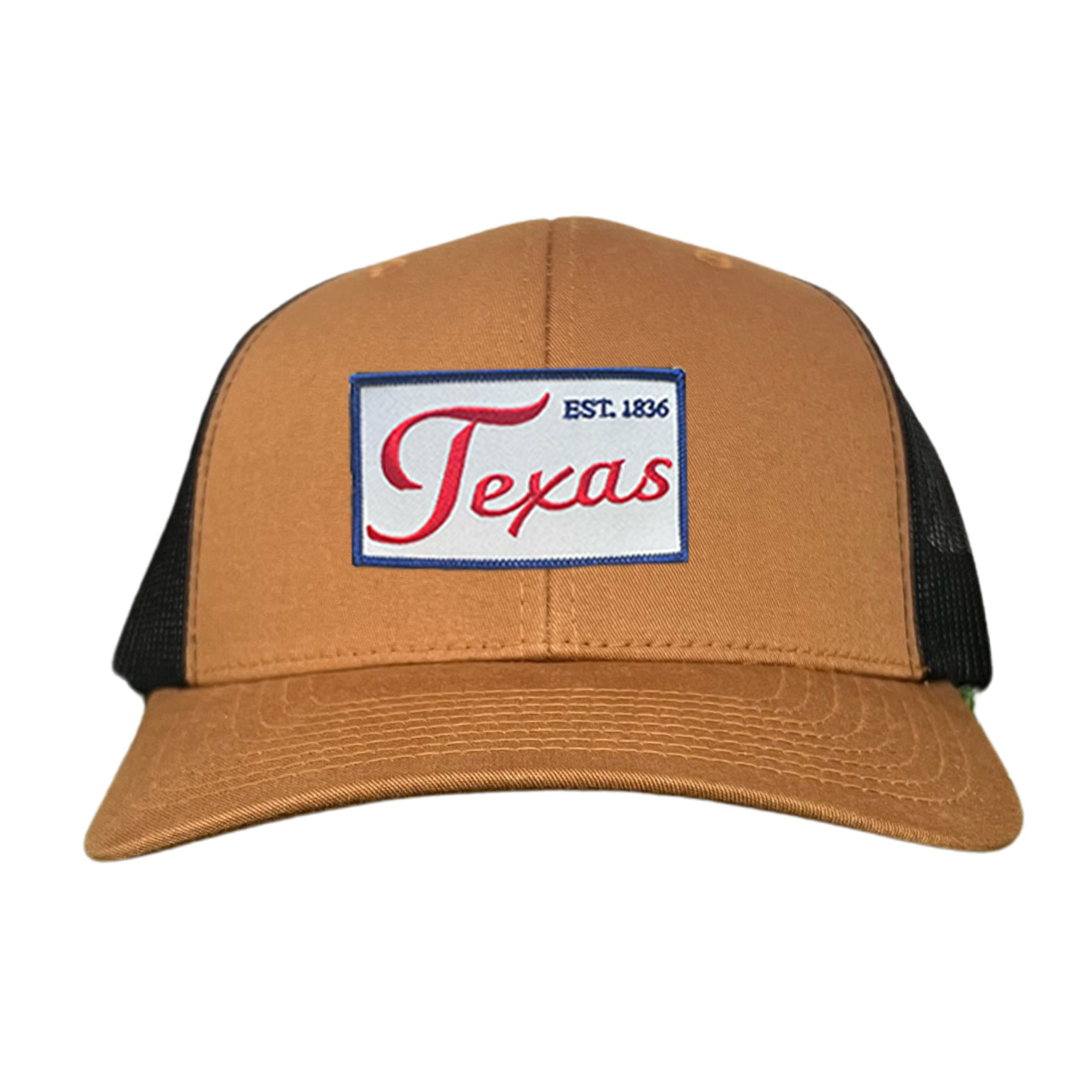 Texas EST 1836 Script Hat - Mesh Snapback, Dad or Rope Style