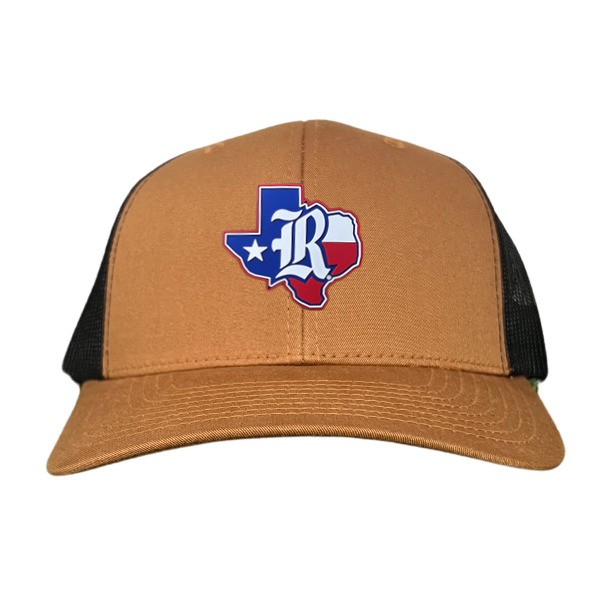 Rice University Old R Texas Flag Rubber Patch Hat