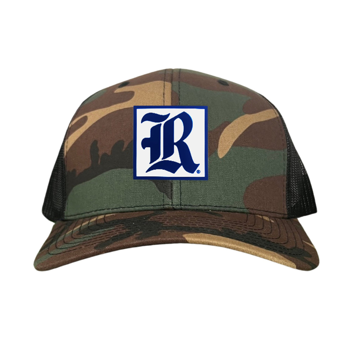 Rice University Square Rubber Patch Hat - Collegiate Spirit Cap