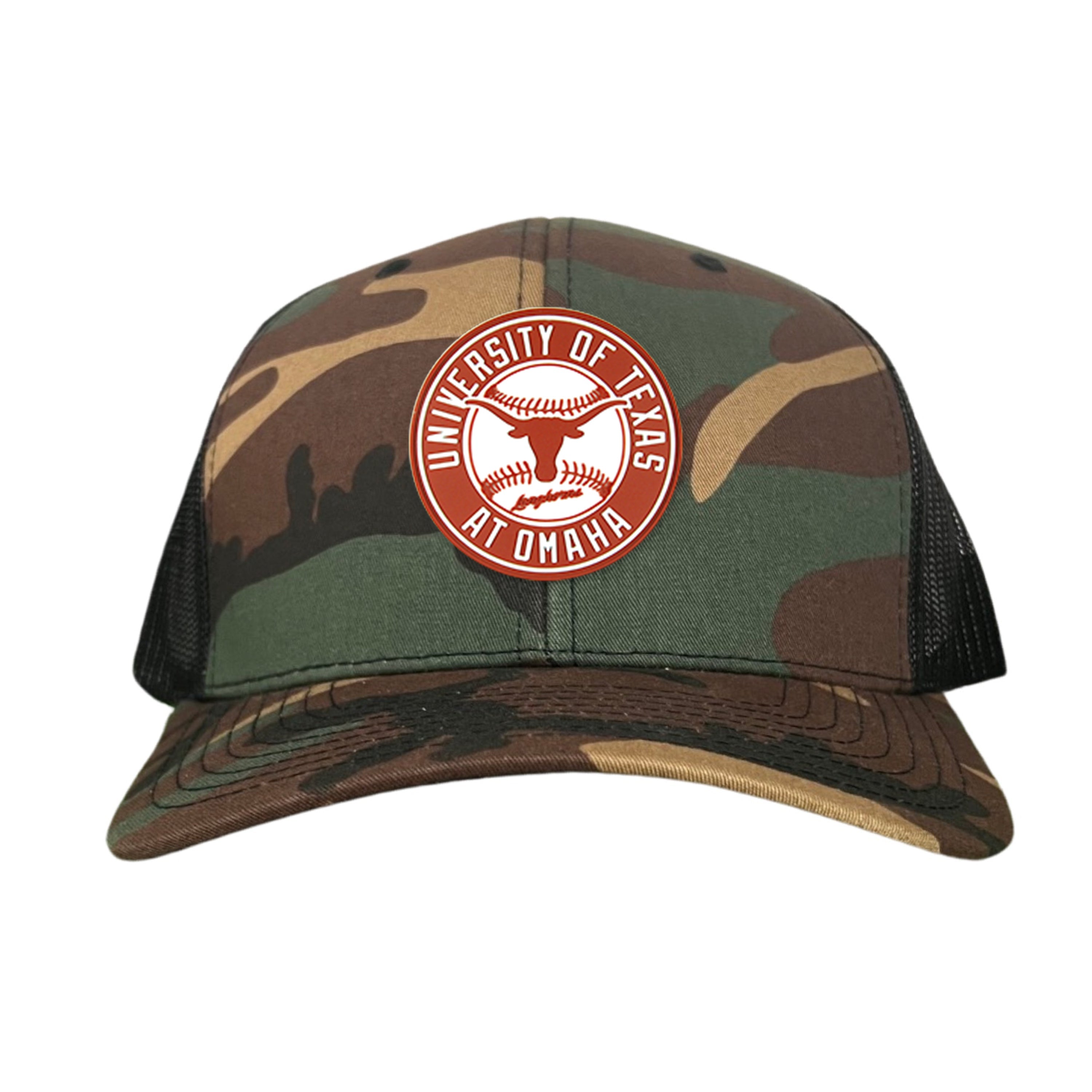 Texas Longhorns Rubber Patch Hat  University of Texas at Omaha  / Hats / 226 / UT9135 / MM