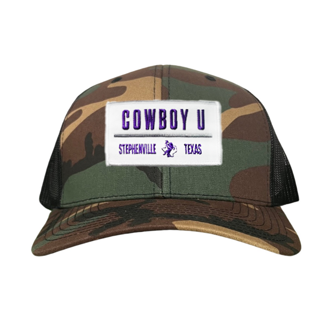 Tarleton State University Cowboy U Patch Adjustable Hat