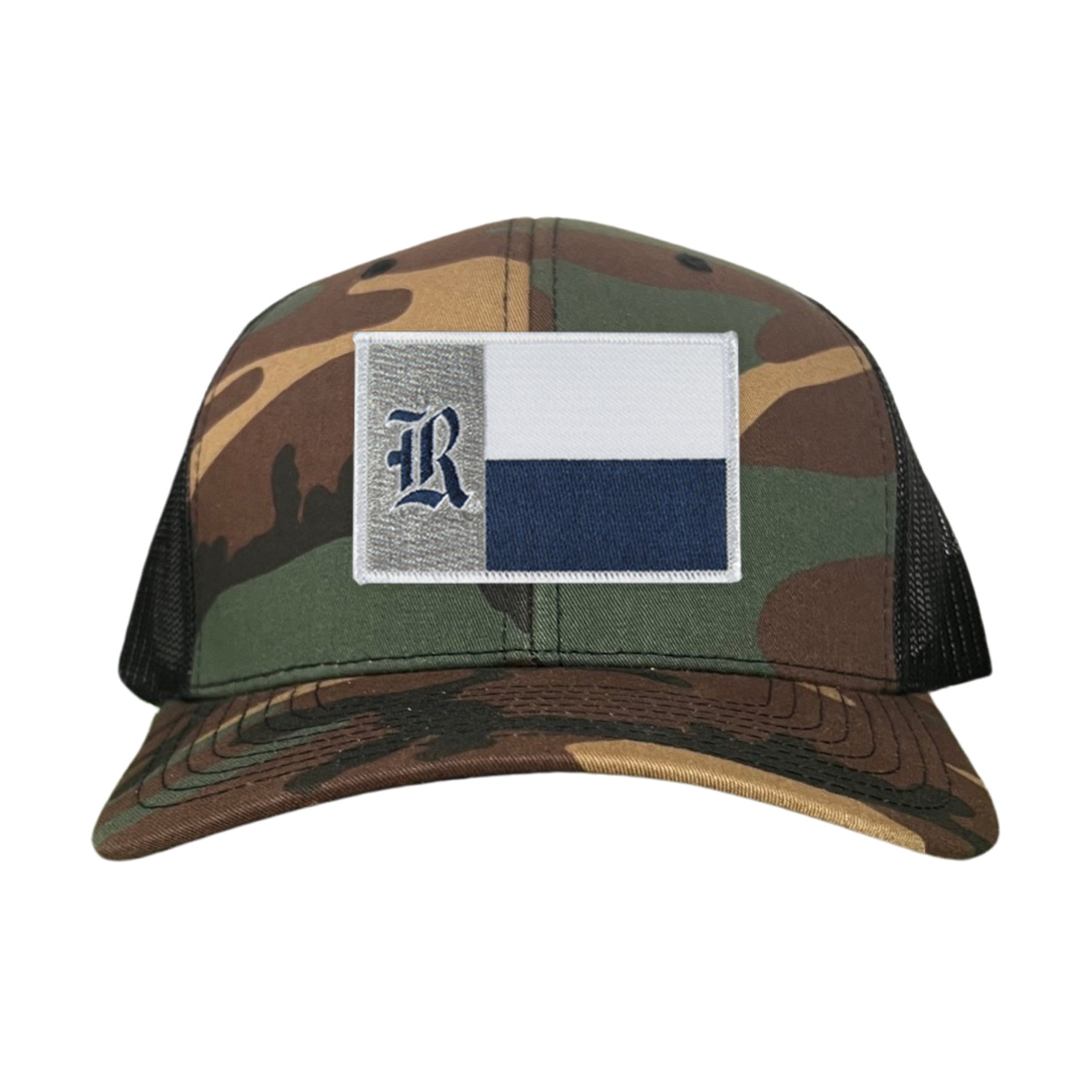 Rice University Baseball Texas Flag Logo Patch Hat