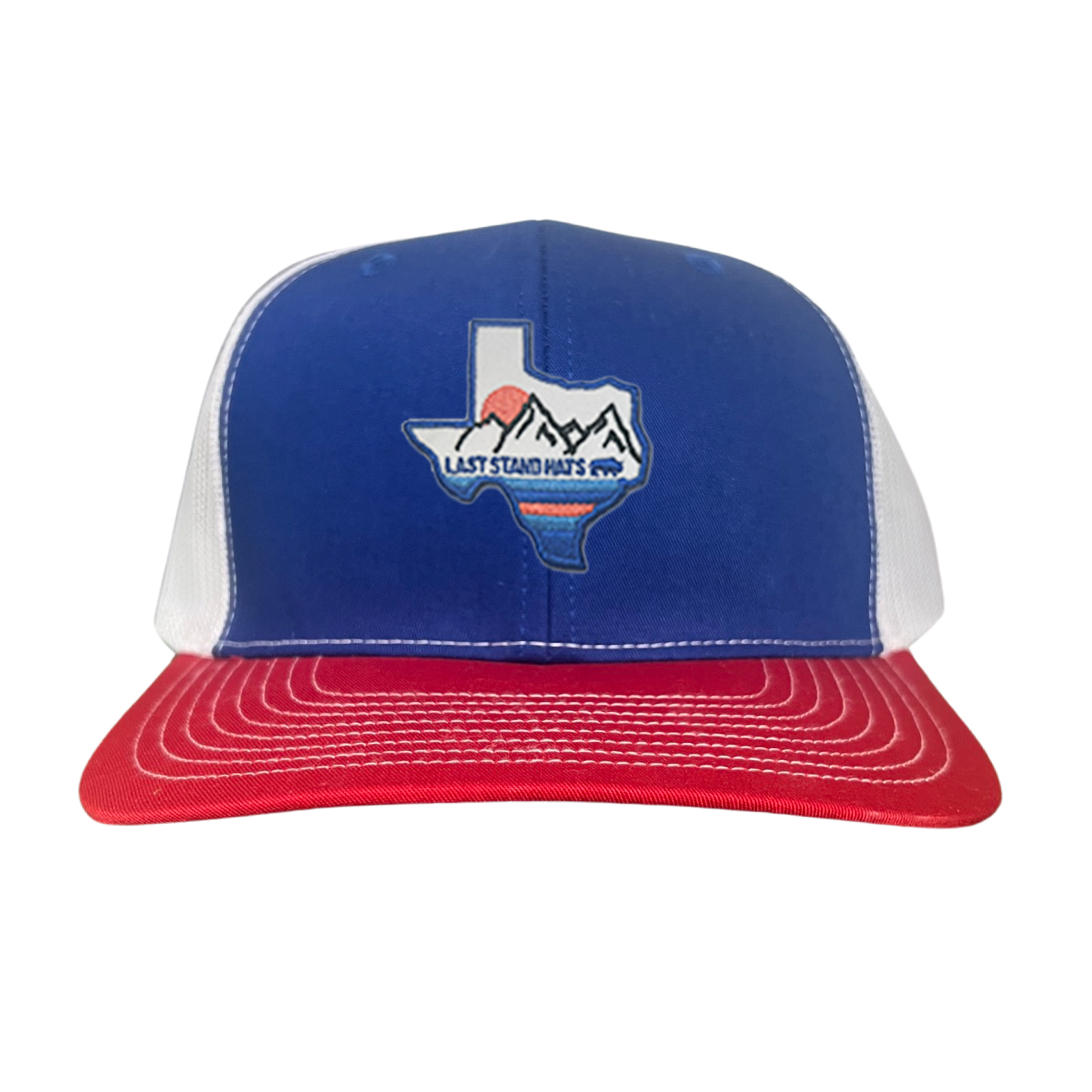 Texas Mountains Blue Graphic Hat - Classic Casual Cap