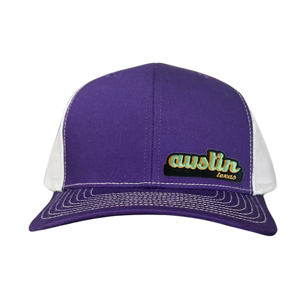 Last Stand Austin Texas Cut Out Patch Trucker Hat