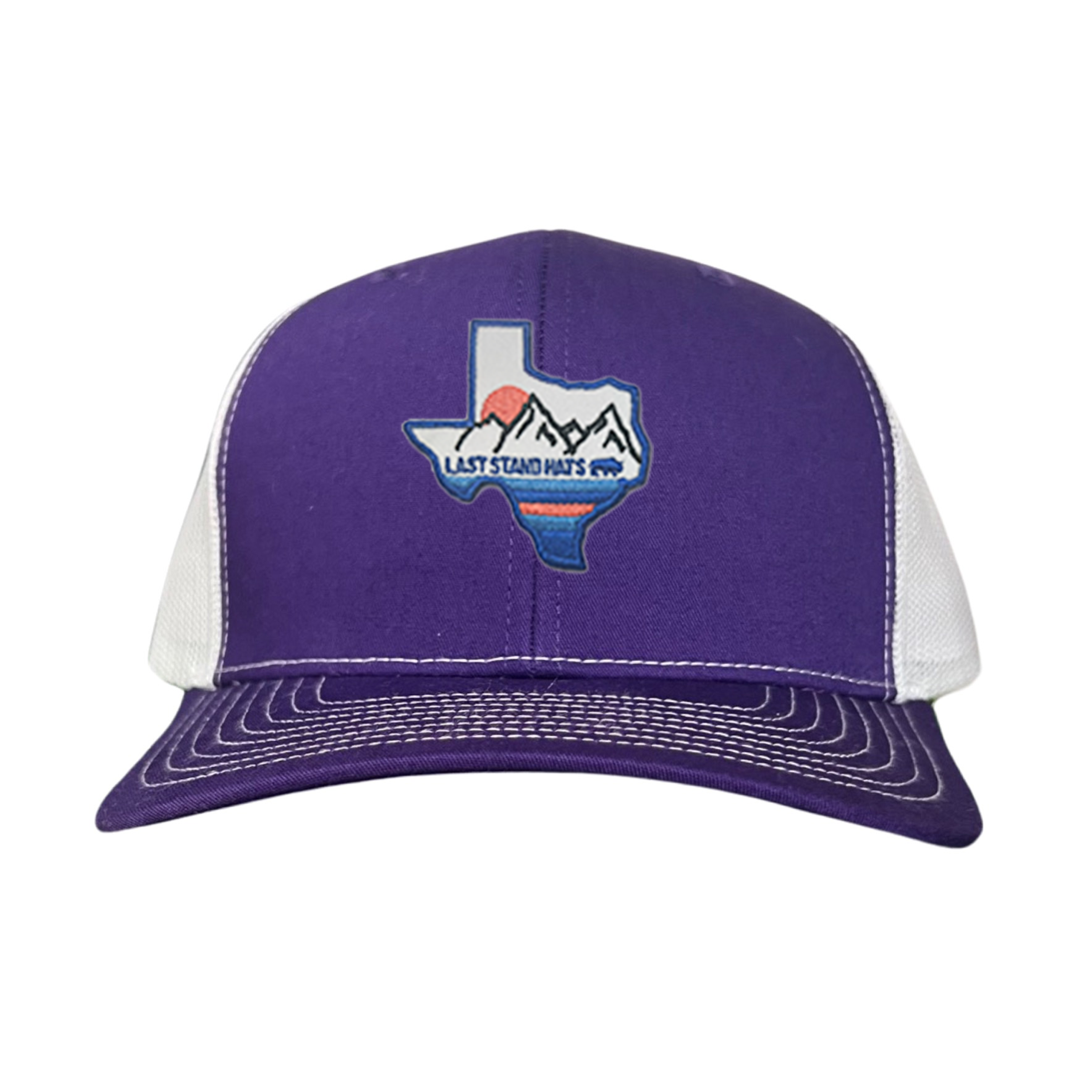 Texas Mountains Blue Graphic Hat - Classic Casual Cap