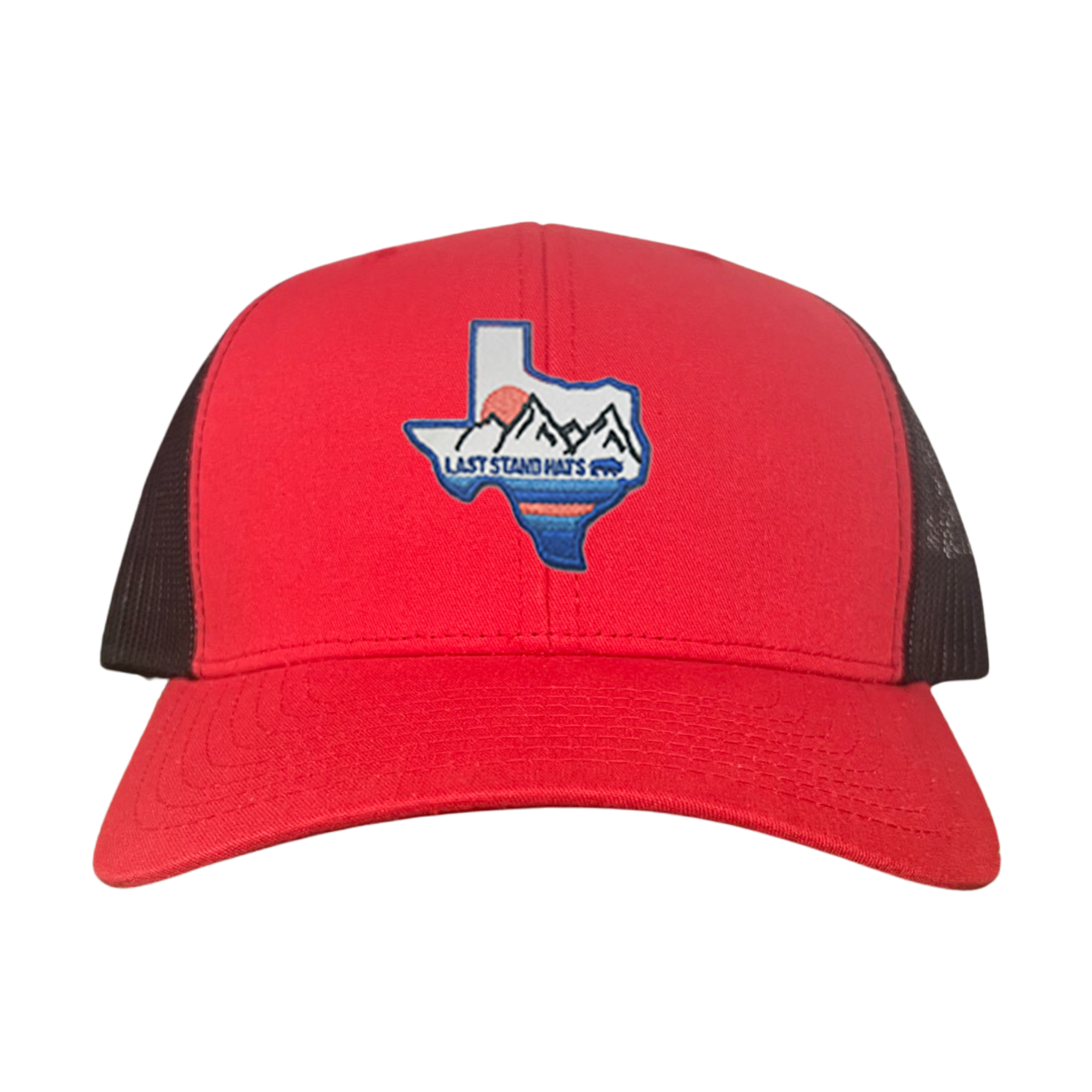 Texas Mountains Blue Graphic Hat - Classic Casual Cap
