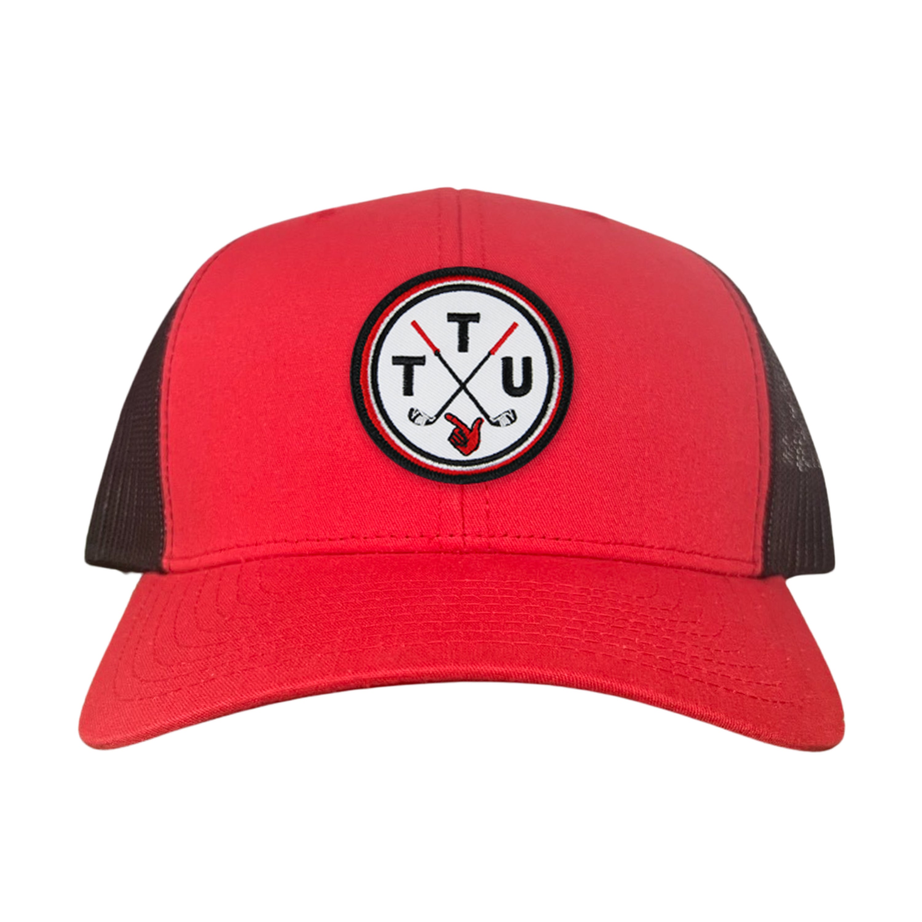 Texas Tech Golf Circle Patch Hat – Curved Bill Snapback