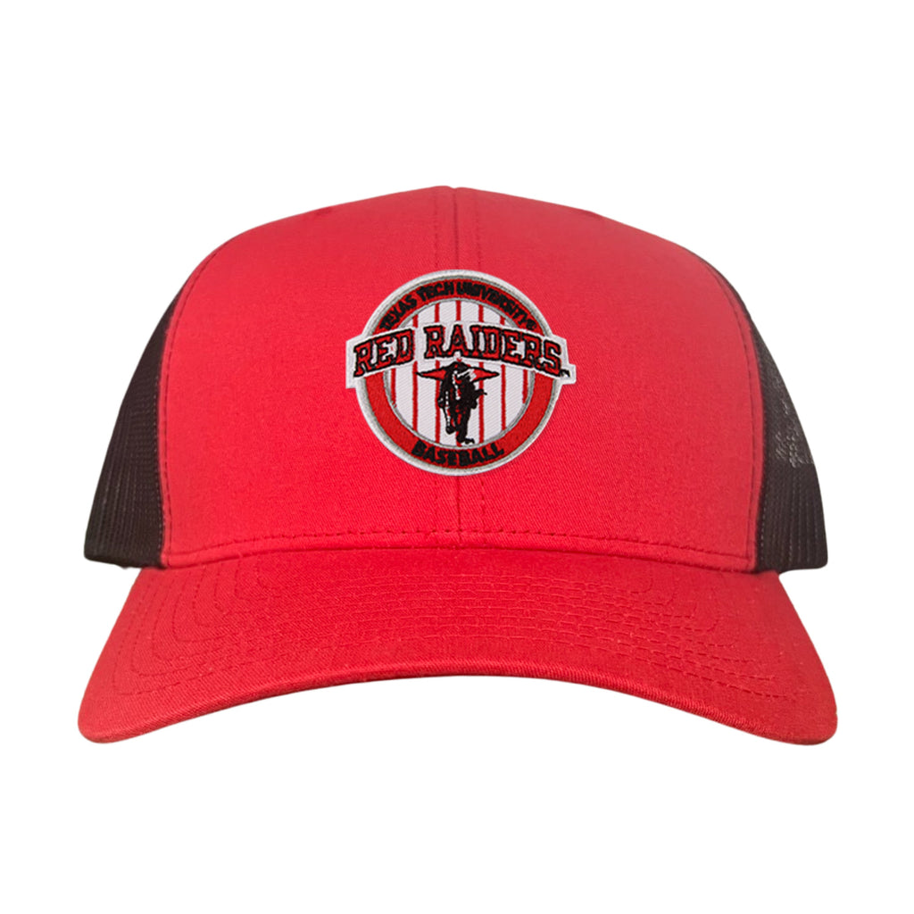 Texas Tech Red Raiders Pinstripe Snapback Hat - Official Style