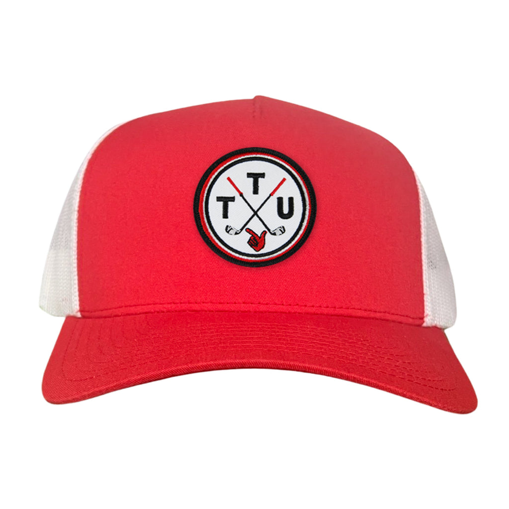 Texas Tech Golf Circle Patch Hat – Curved Bill Snapback