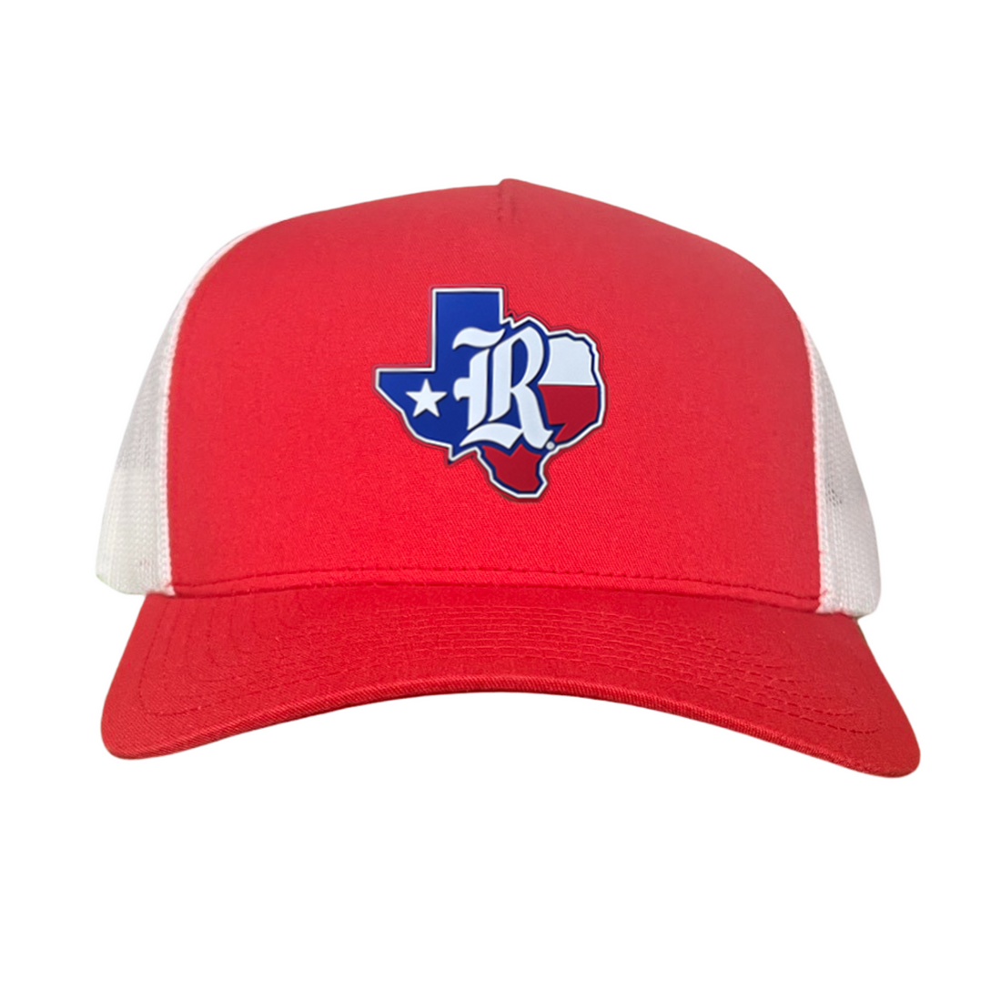 Rice University Old R Texas Flag Rubber Patch Hat
