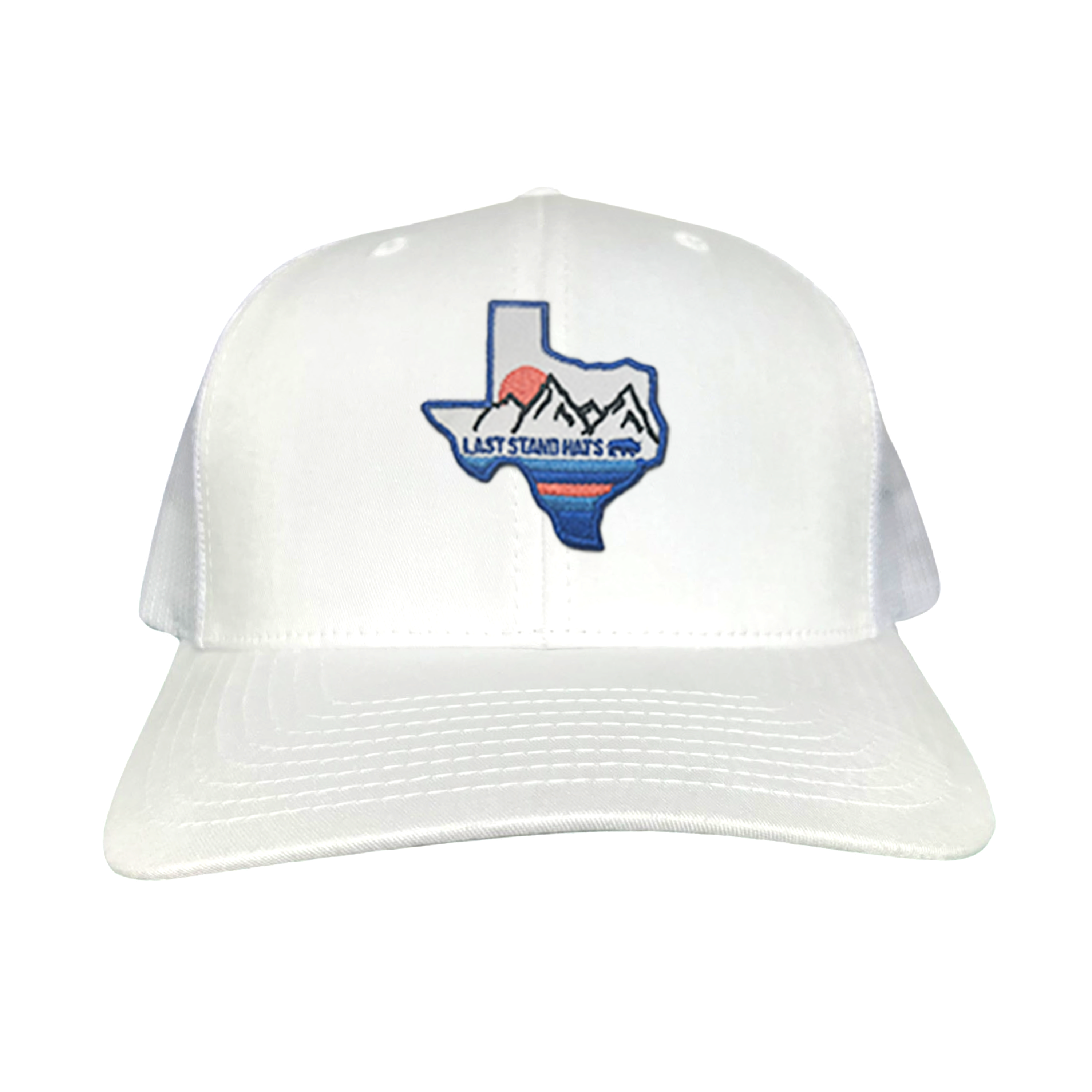 Texas Mountains Blue Graphic Hat - Classic Casual Cap