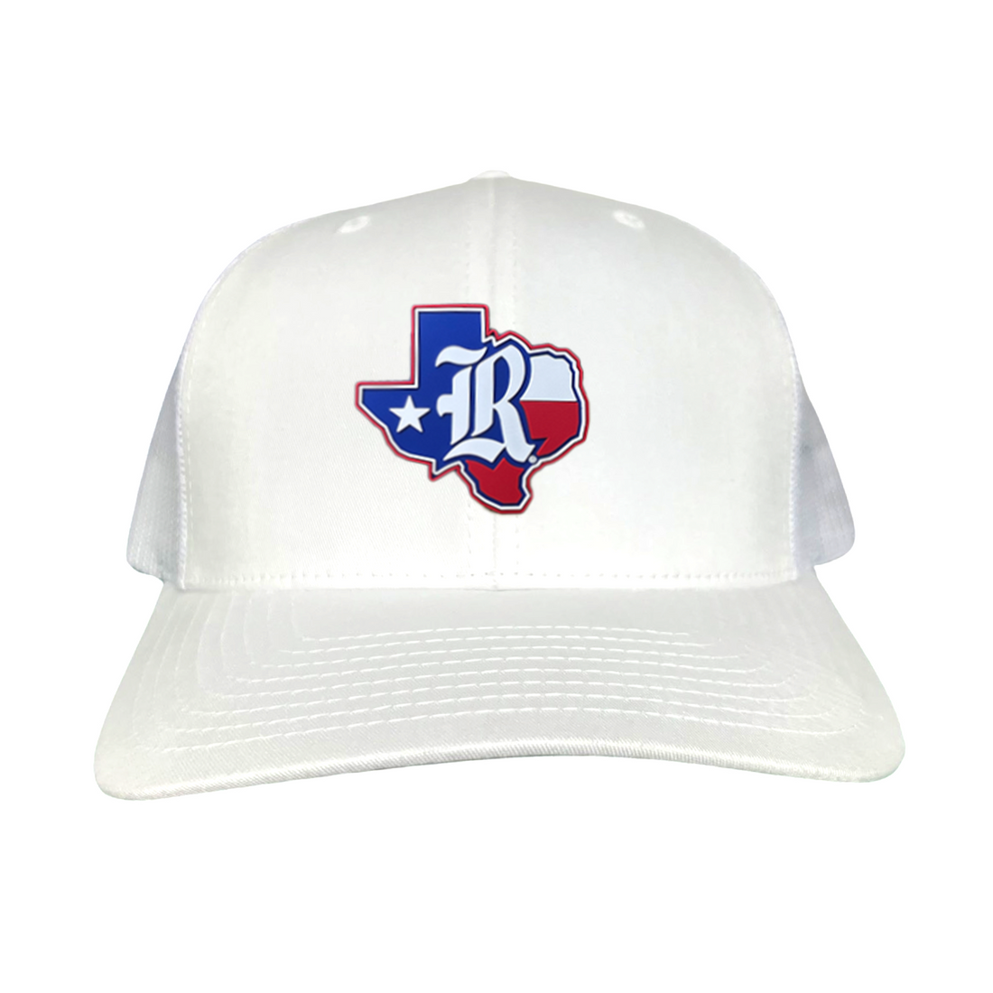 Rice University Old R Texas Flag Rubber Patch Hat