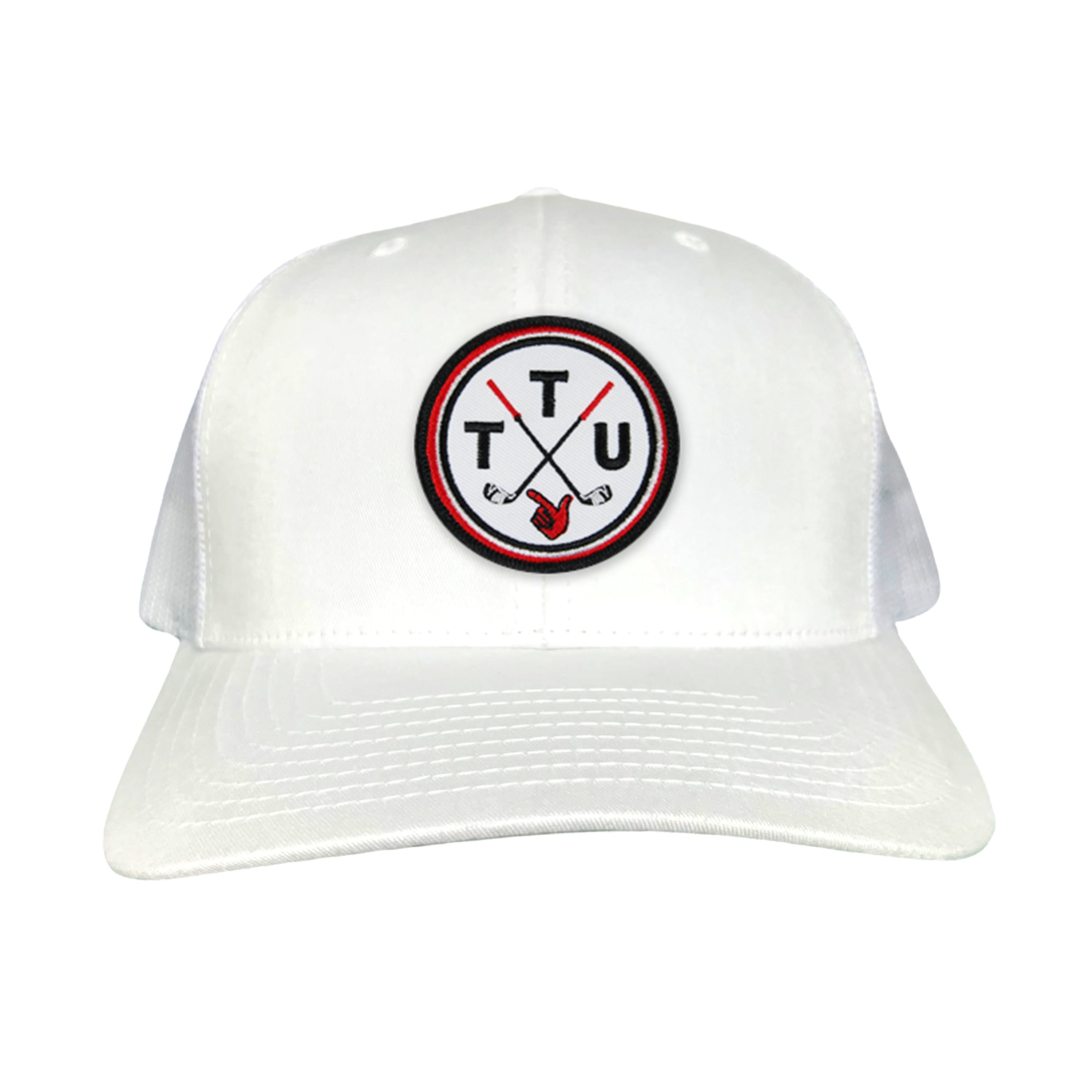 Texas Tech Golf Circle Patch Hat – Curved Bill Snapback