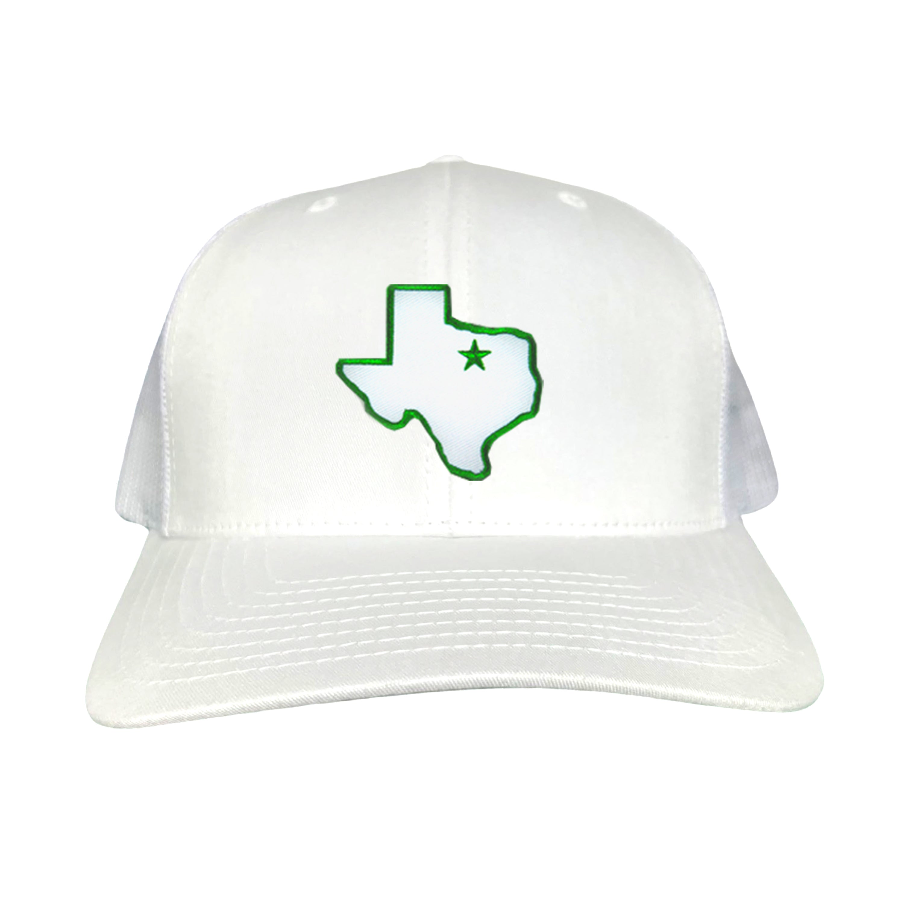 UNT State of Texas Star Baseball Hat Green Black Beige White