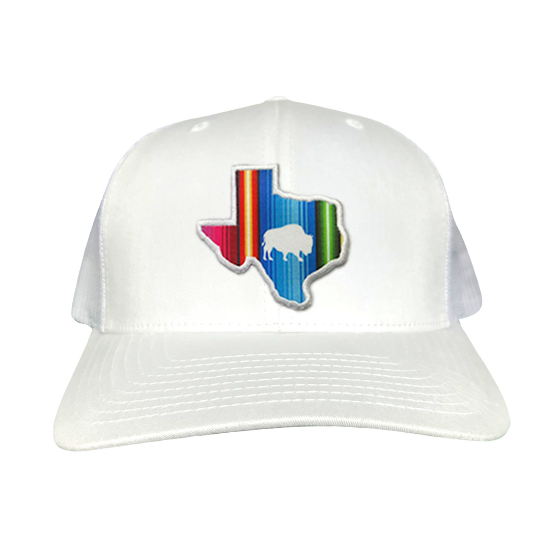 State of Texas Serape Baseball Cap with Adjustable Snapback Closure