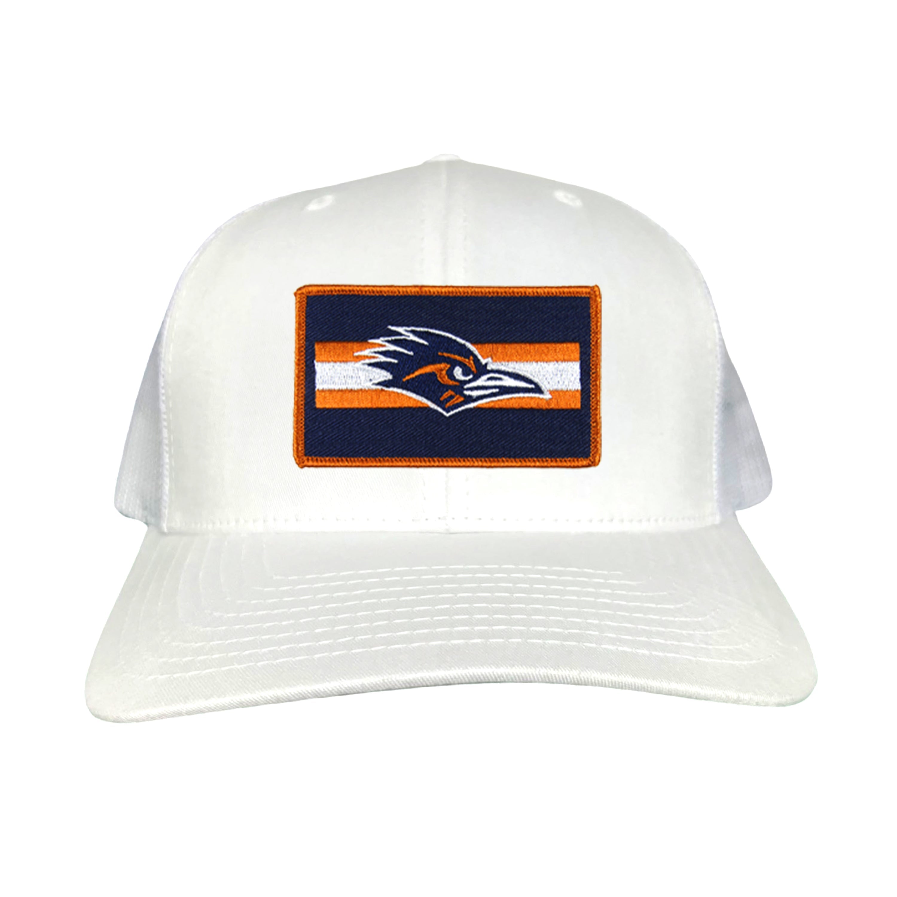 UTSA Roadrunner Rectangle Stripe Patch Hat - Blue and Orange