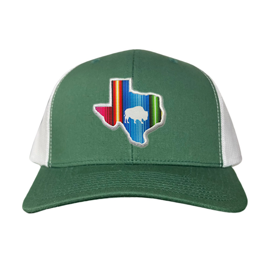 State of Texas Serape Baseball Cap with Adjustable Snapback Closure