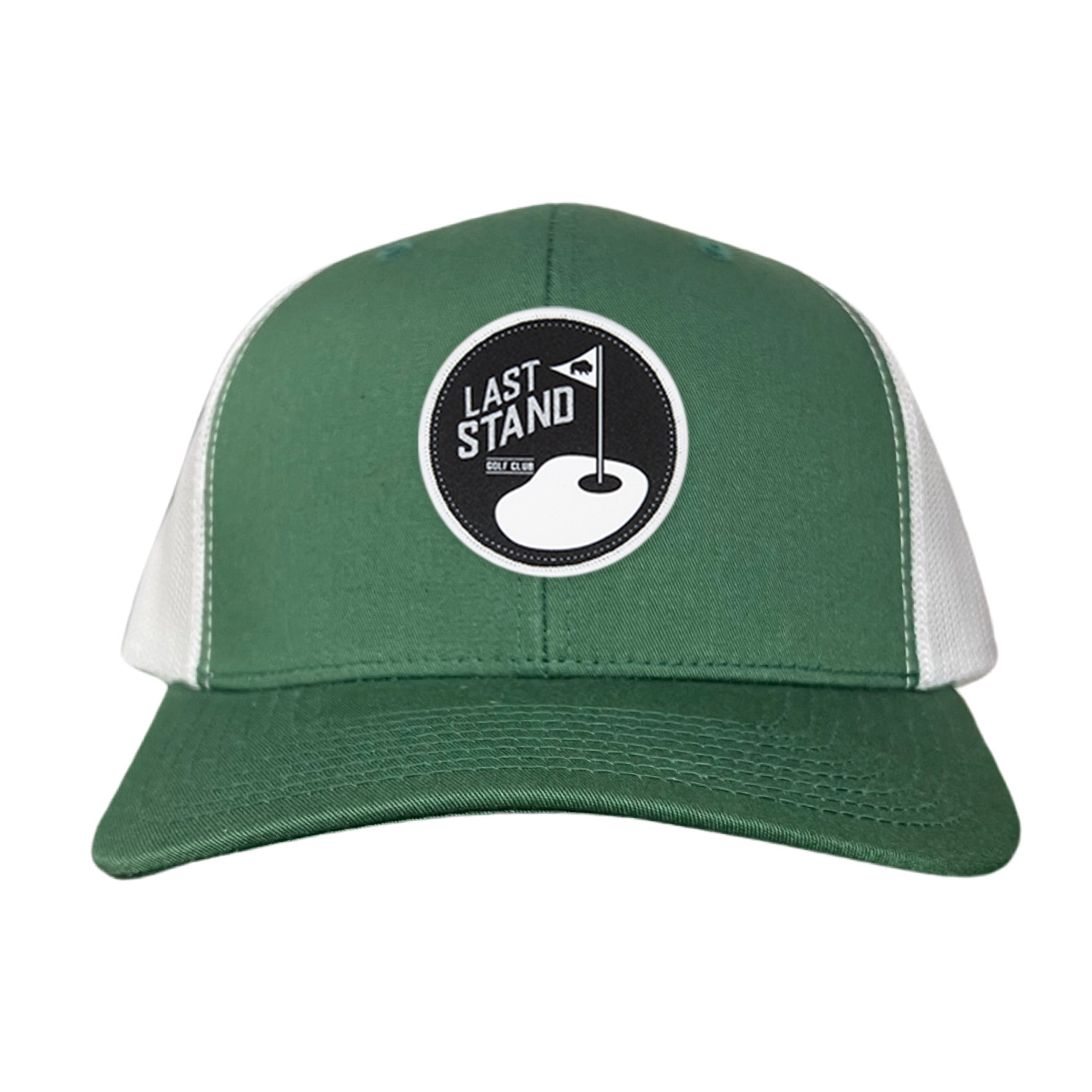 Golf Club Snapback Hat with Breathable Mesh Back and Curved Bill