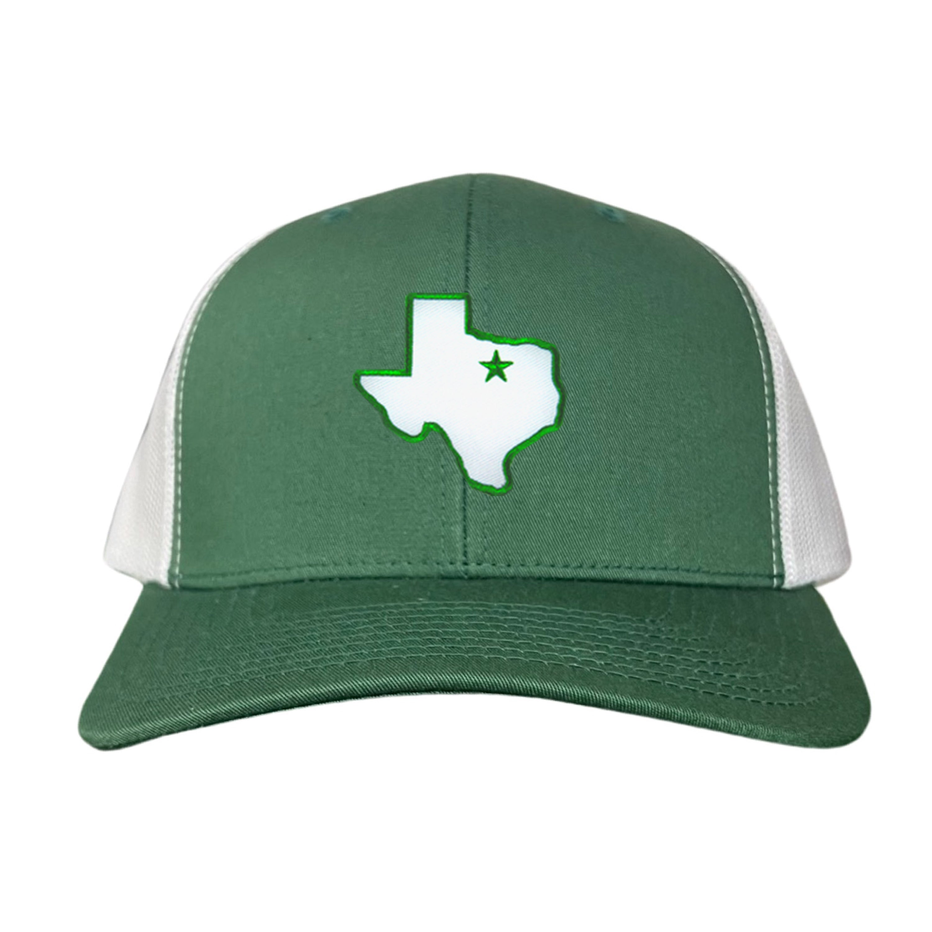 UNT State of Texas Star baseball cap in green and beige