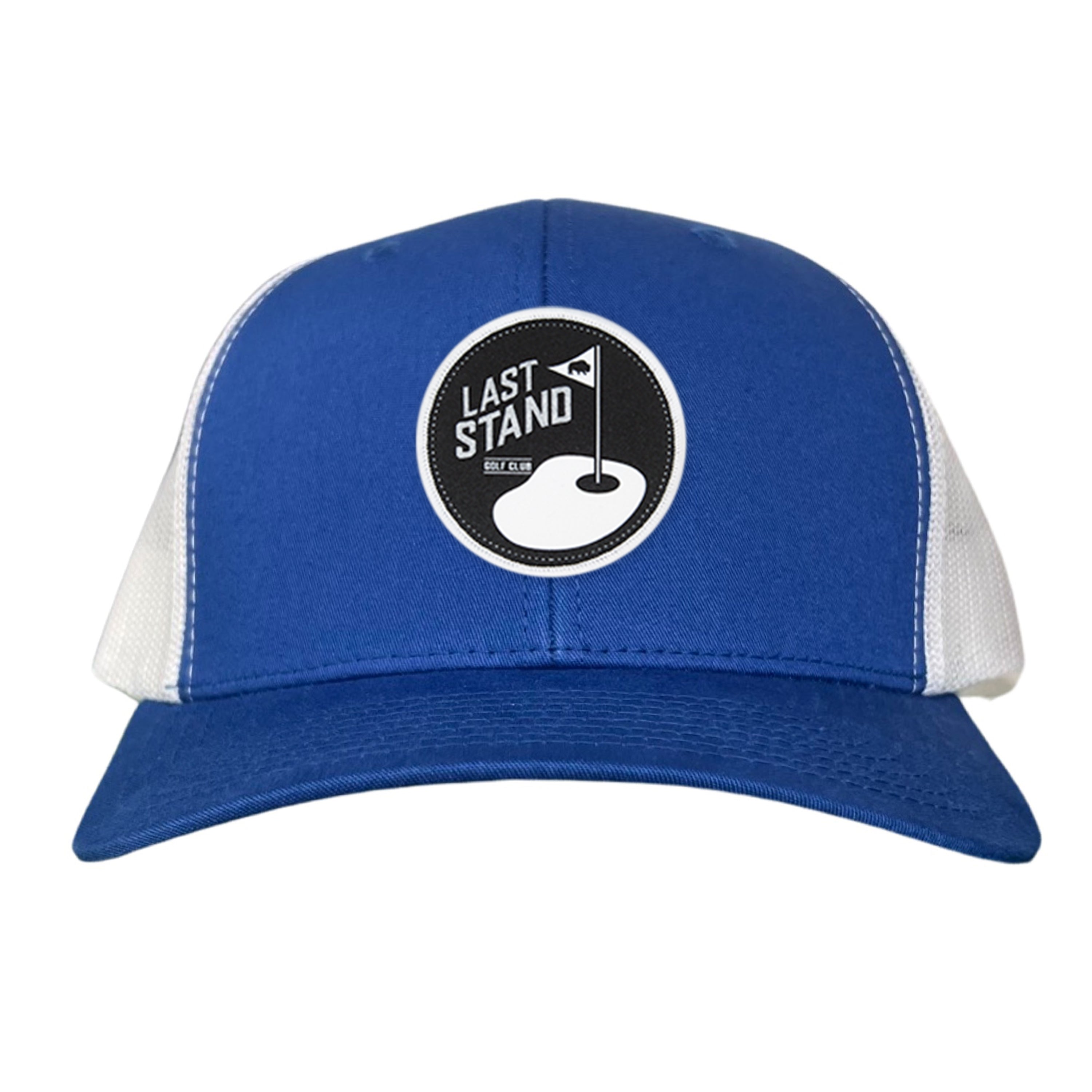 Golf Club Snapback Hat with Breathable Mesh Back and Curved Bill
