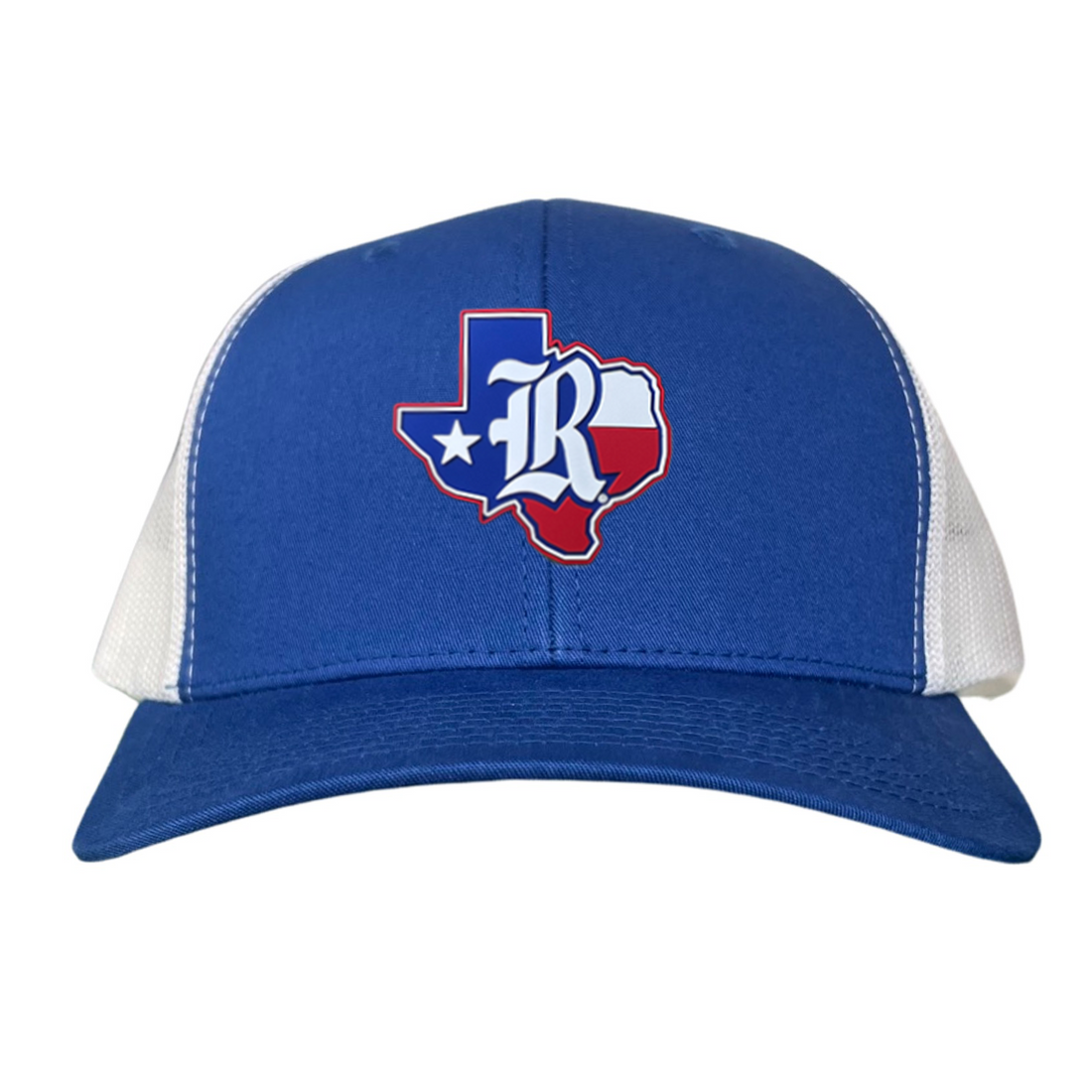 Rice University Old R Texas Flag Rubber Patch Hat