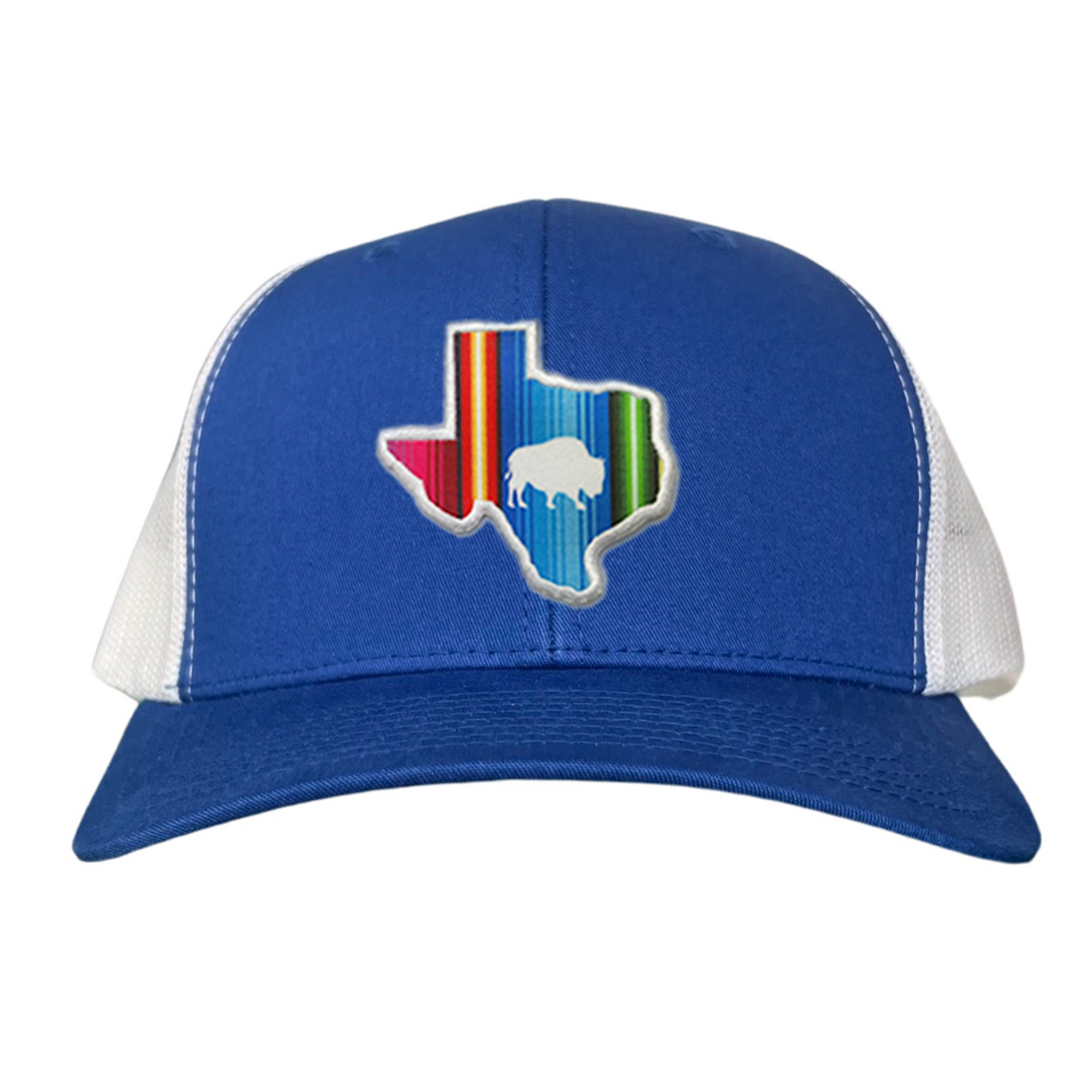 State of Texas Serape Baseball Cap with Adjustable Snapback Closure