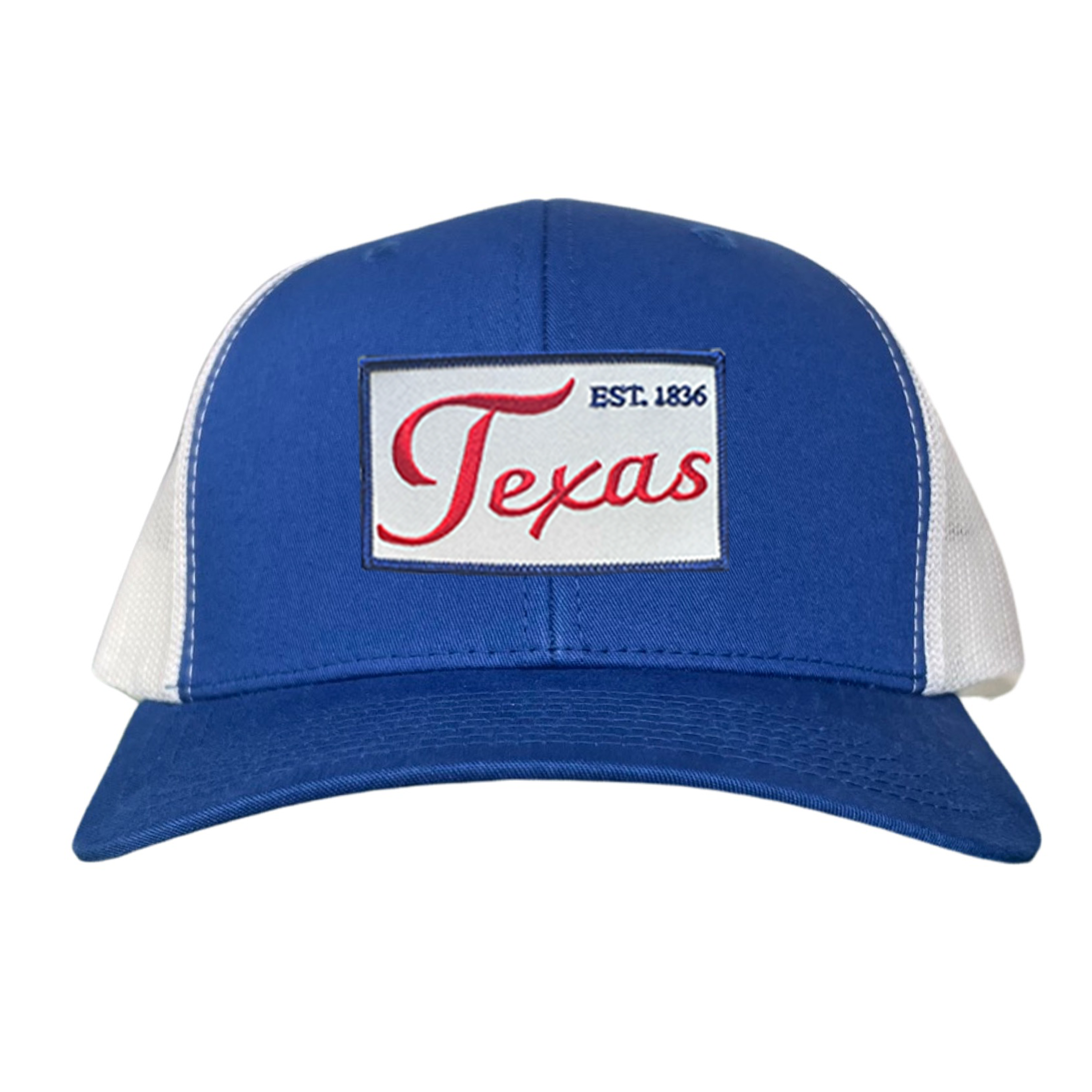 Texas EST 1836 Script Hat - Mesh Snapback, Dad or Rope Style