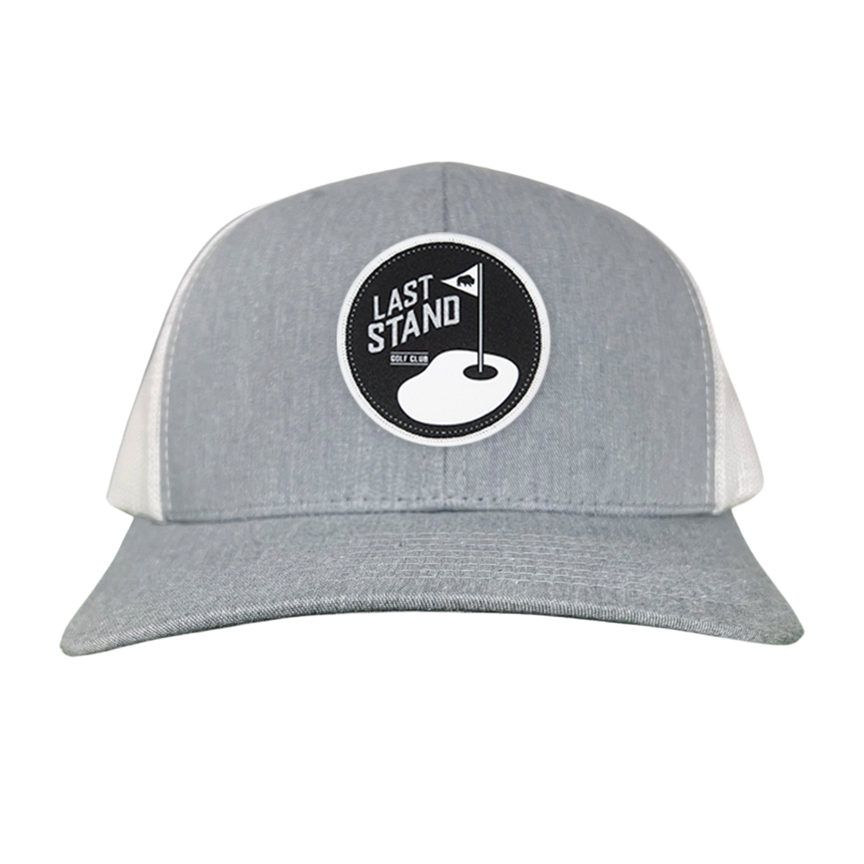 Golf Club Snapback Hat with Breathable Mesh Back and Curved Bill