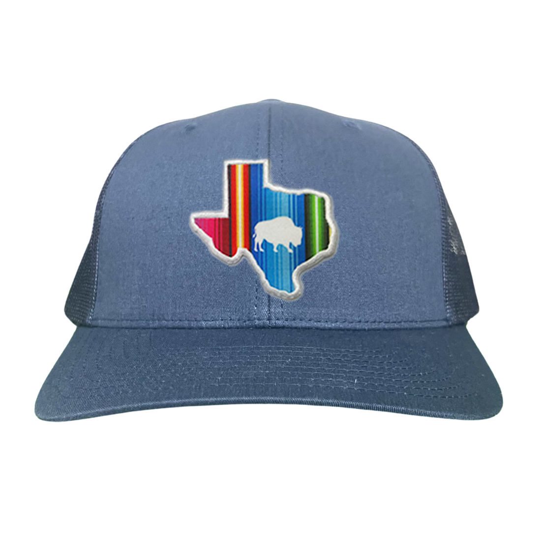 State of Texas Serape Baseball Cap with Adjustable Snapback Closure