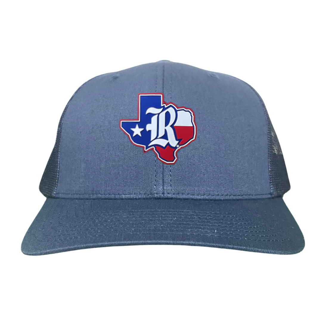 Rice University Old R Texas Flag Rubber Patch Hat