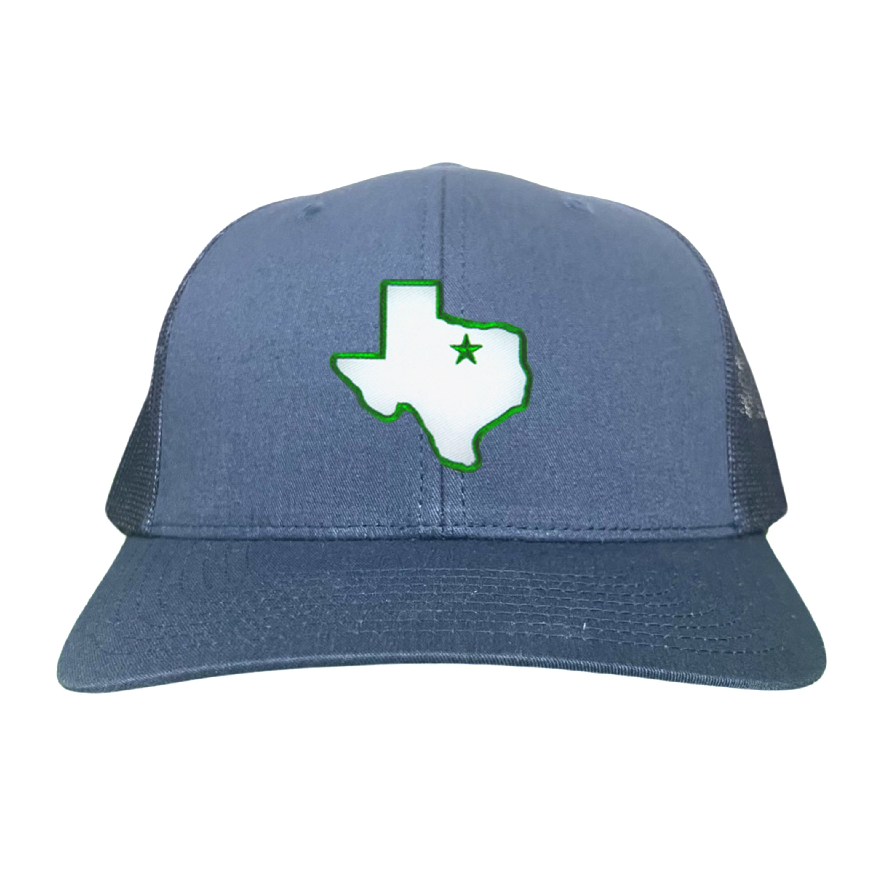 UNT State of Texas Star Baseball Hat Green Black Beige White