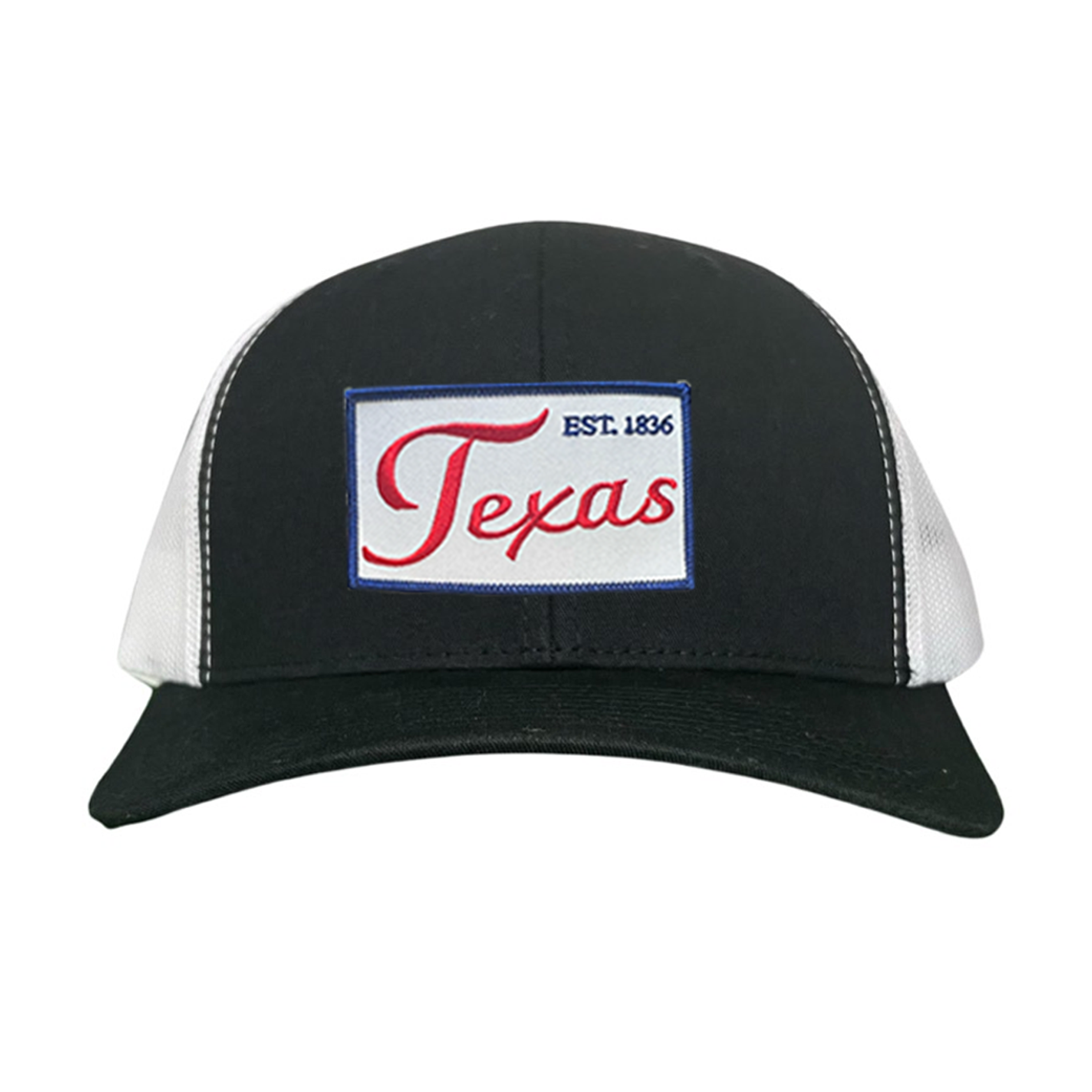 Texas EST 1836 Script Hat - Mesh Snapback, Dad or Rope Style