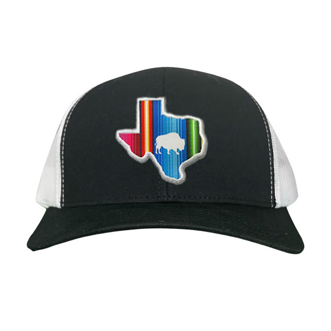 State of Texas Serape Baseball Cap with Adjustable Snapback Closure