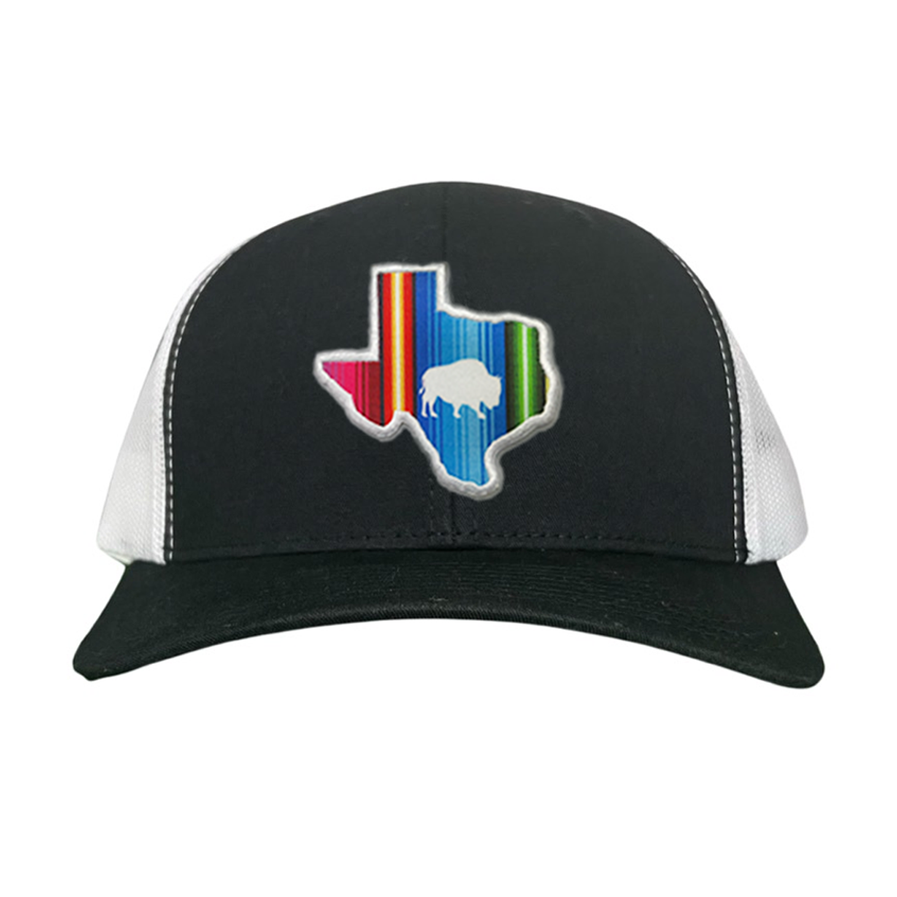 State of Texas Serape Baseball Cap with Adjustable Snapback Closure
