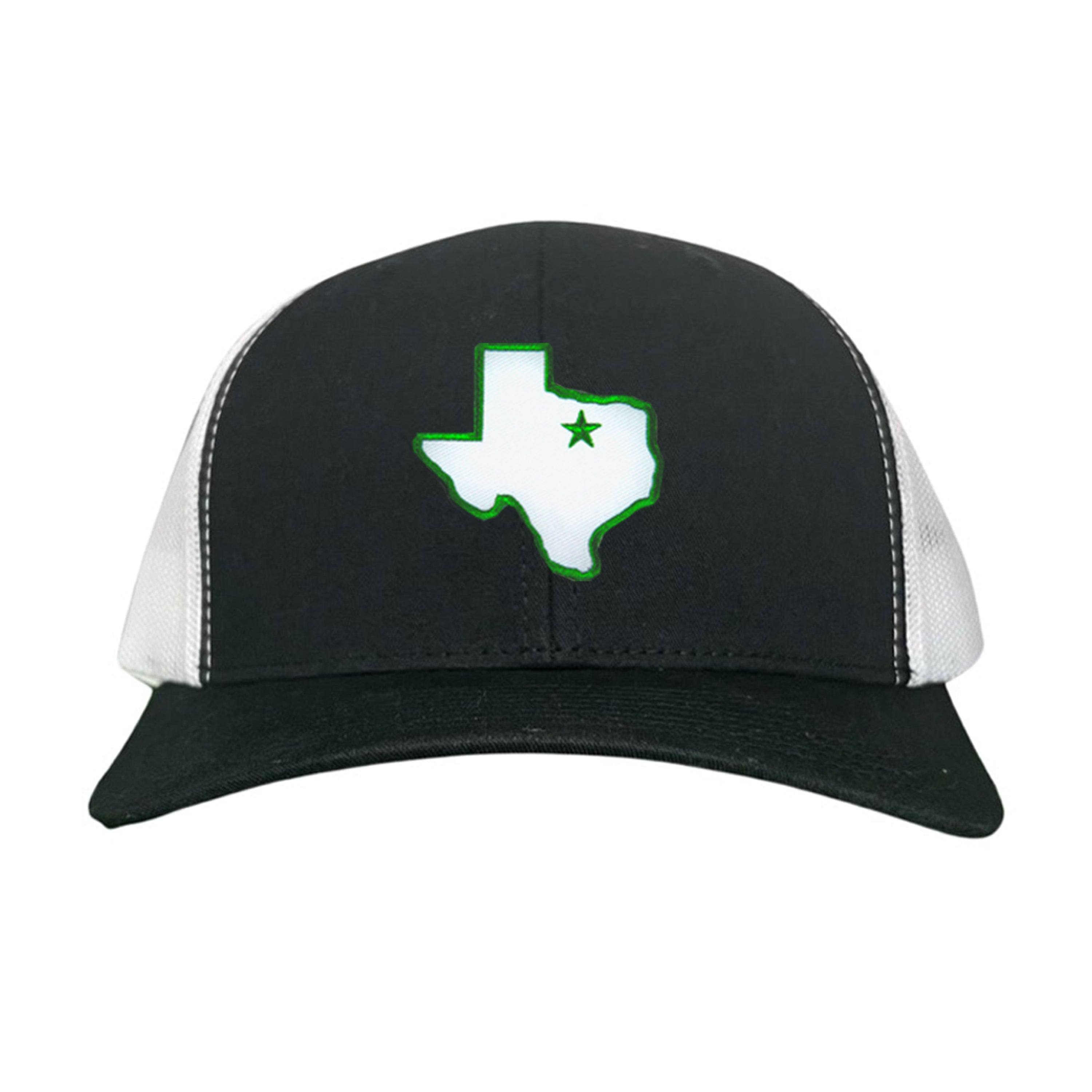 UNT State of Texas Star Baseball Hat Green Black Beige White