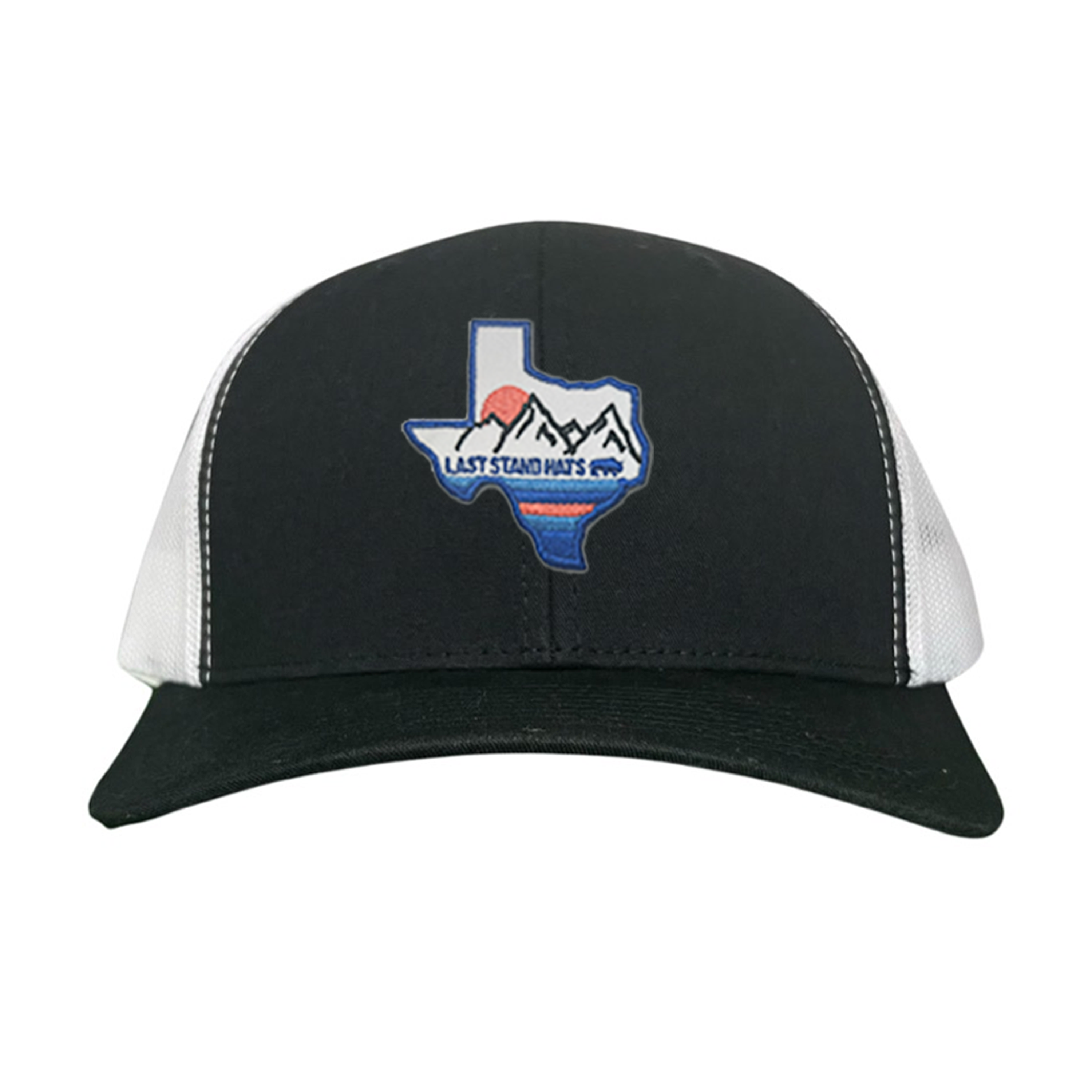 Texas Mountains Blue Graphic Hat - Classic Casual Cap