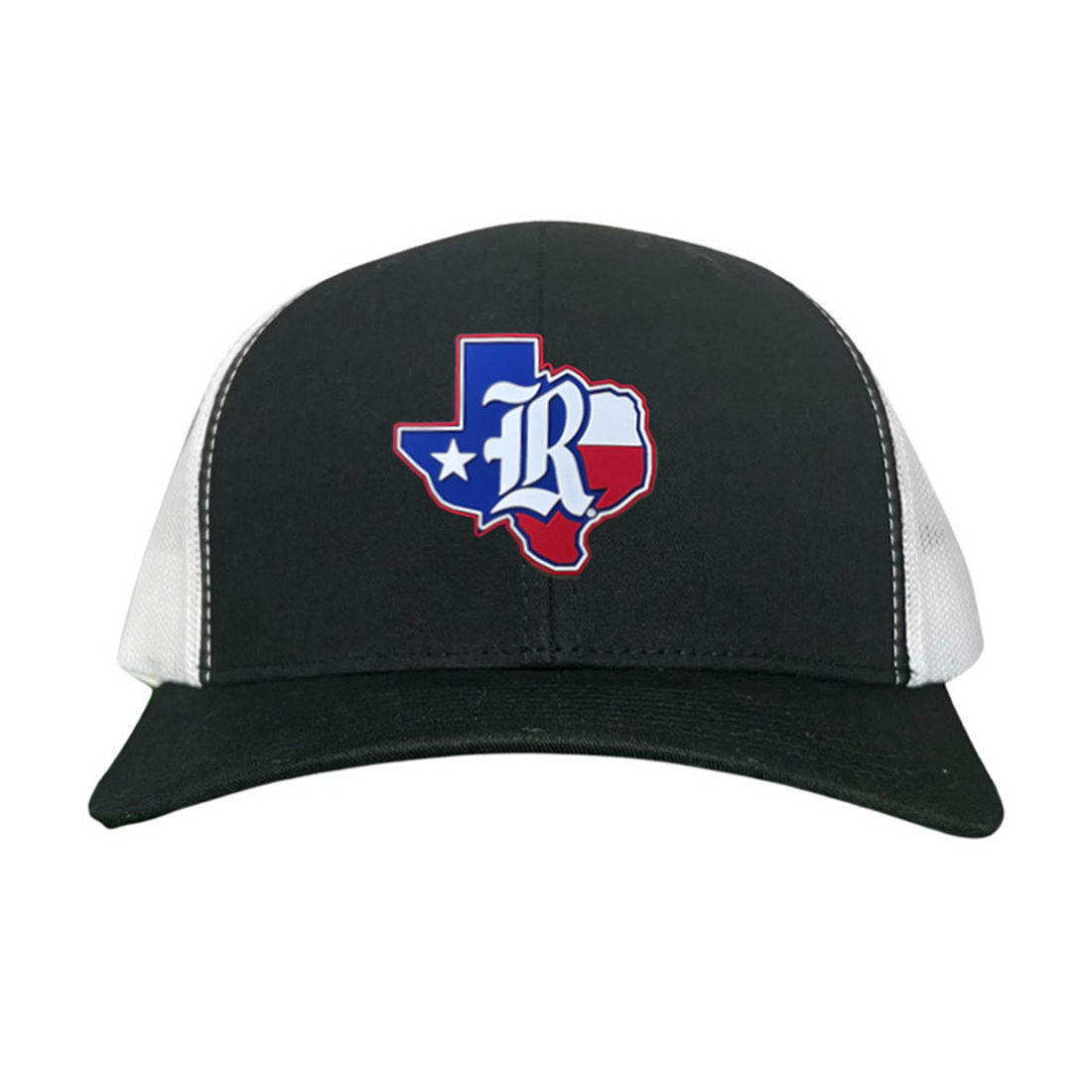 Rice University Old R Texas Flag Rubber Patch Hat