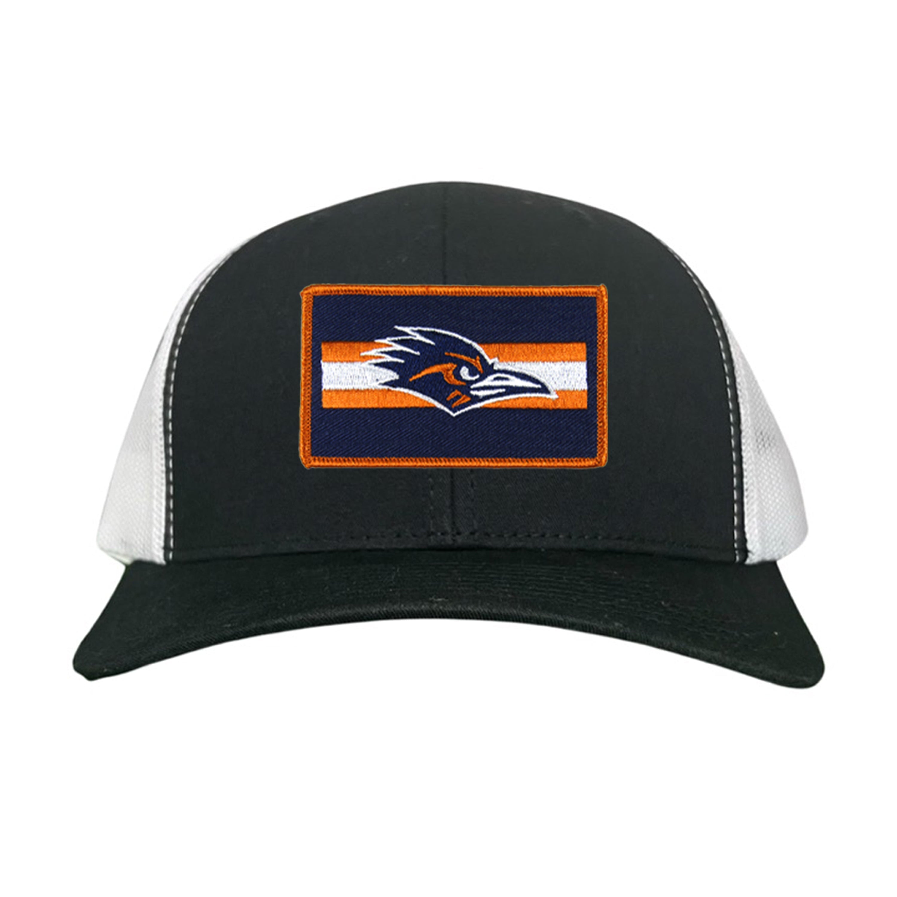 UTSA Roadrunner Rectangle Stripe Patch Hat - Blue and Orange