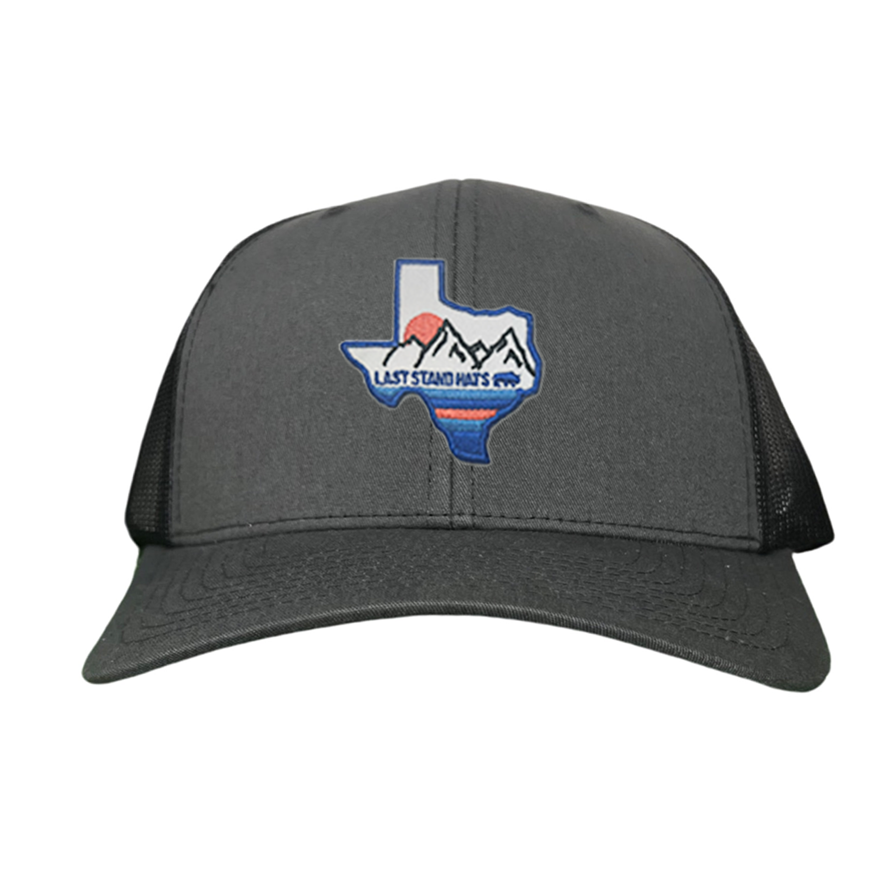Texas Mountains Blue Graphic Hat - Classic Casual Cap