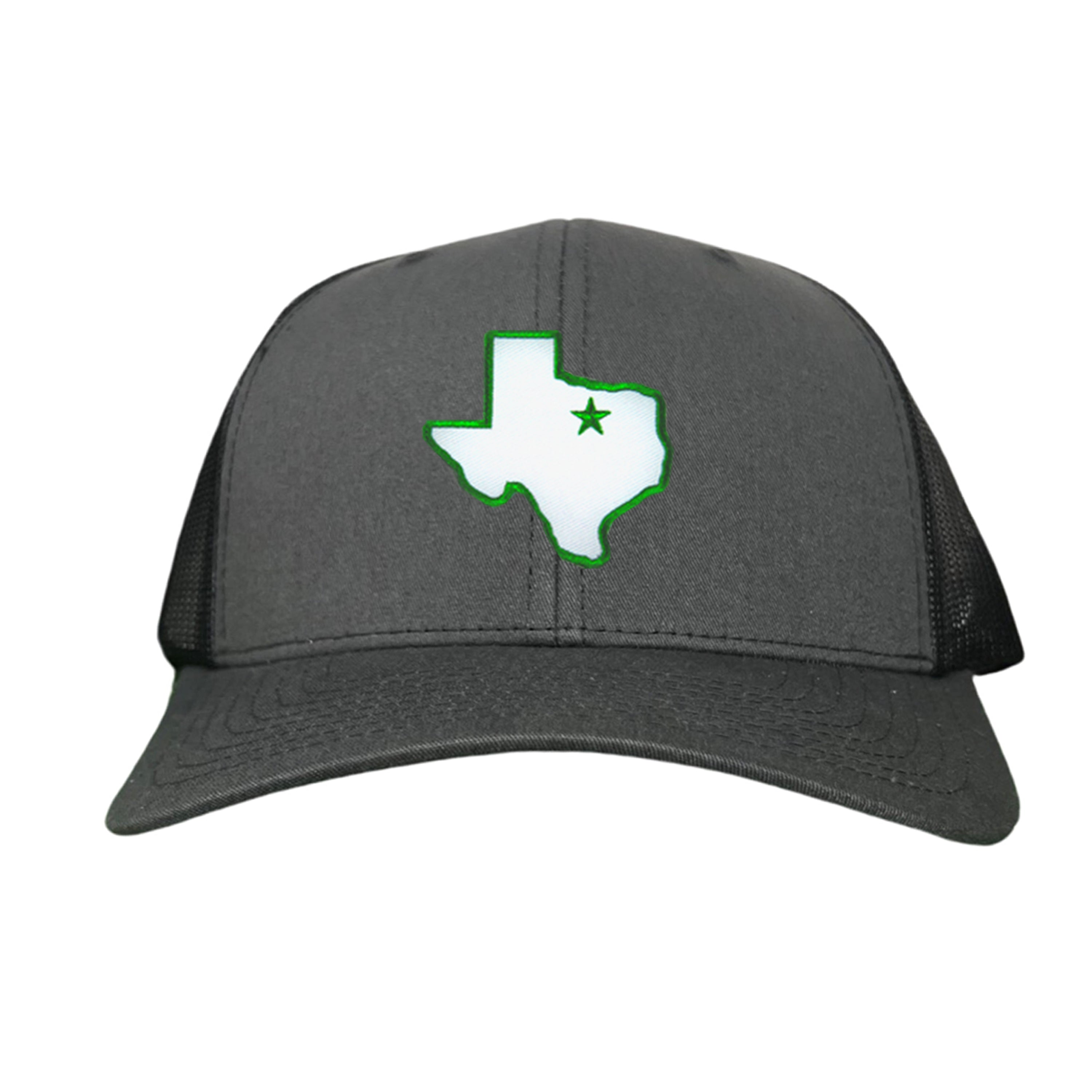 UNT State of Texas Star Baseball Hat Green Black Beige White