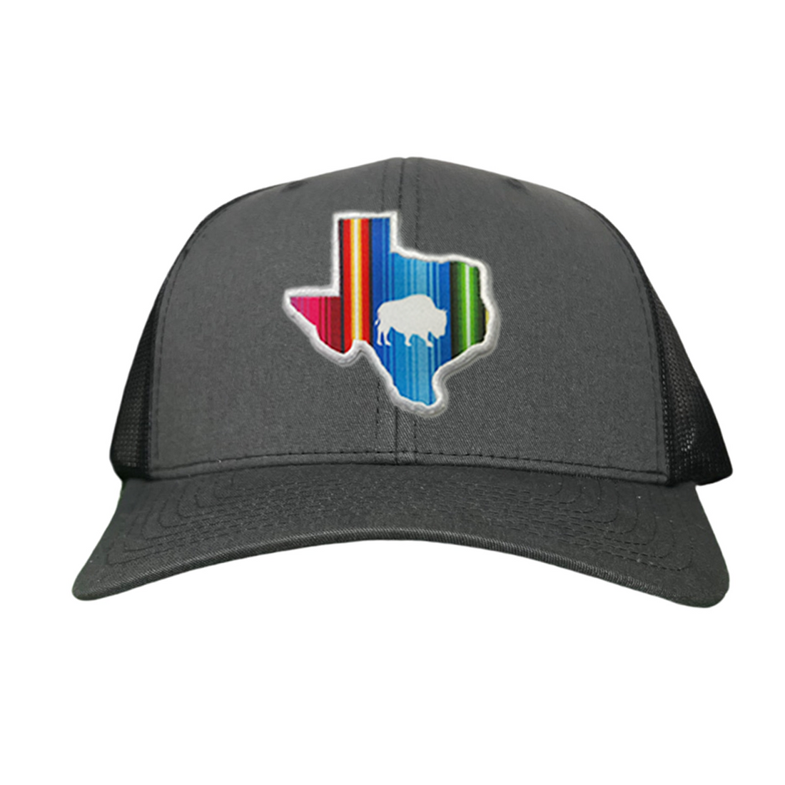 State of Texas Serape Baseball Cap with Adjustable Snapback Closure