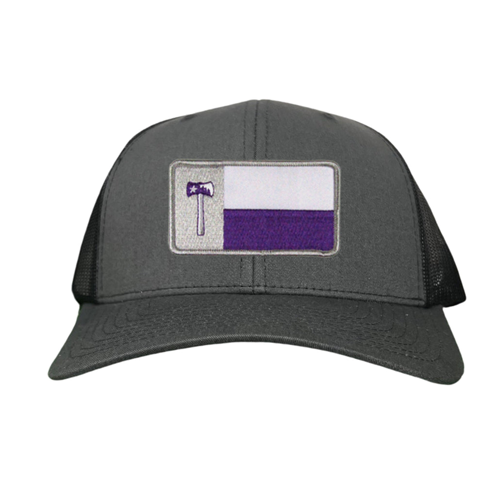 SFA / Axe Texas State Flag / Curved Bill Mesh Snapback Hat