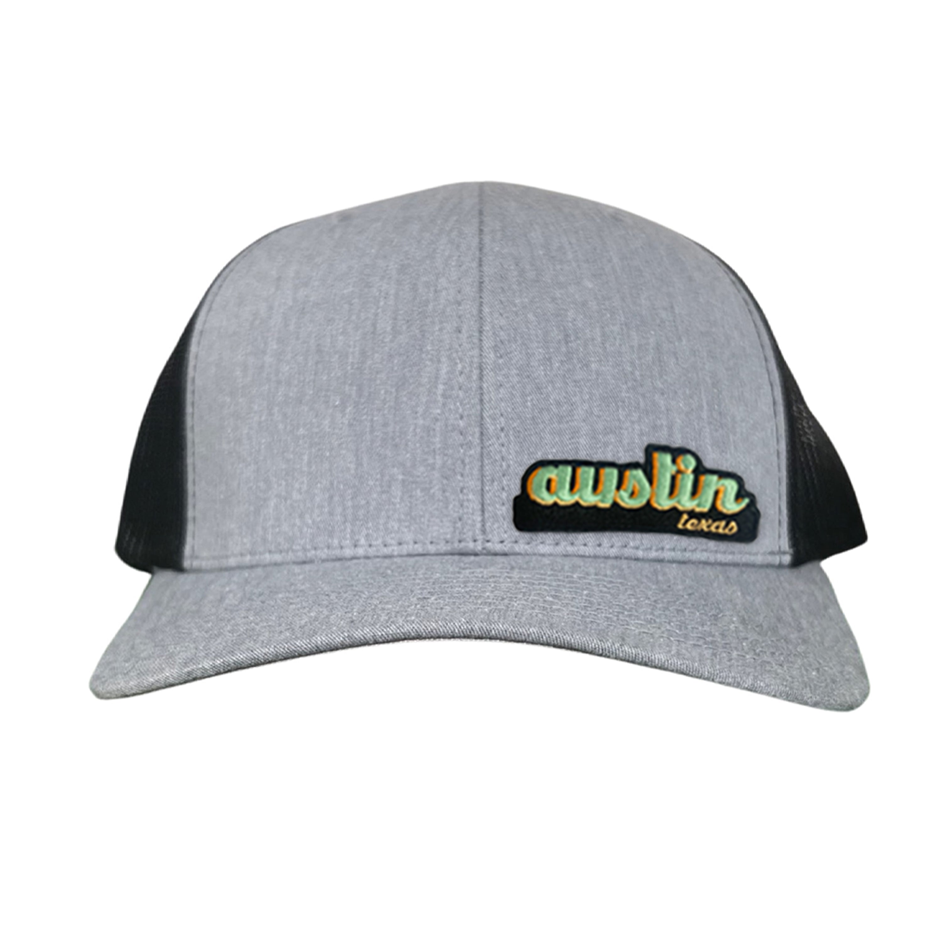 Last Stand Austin Texas Cut Out Patch Trucker Hat