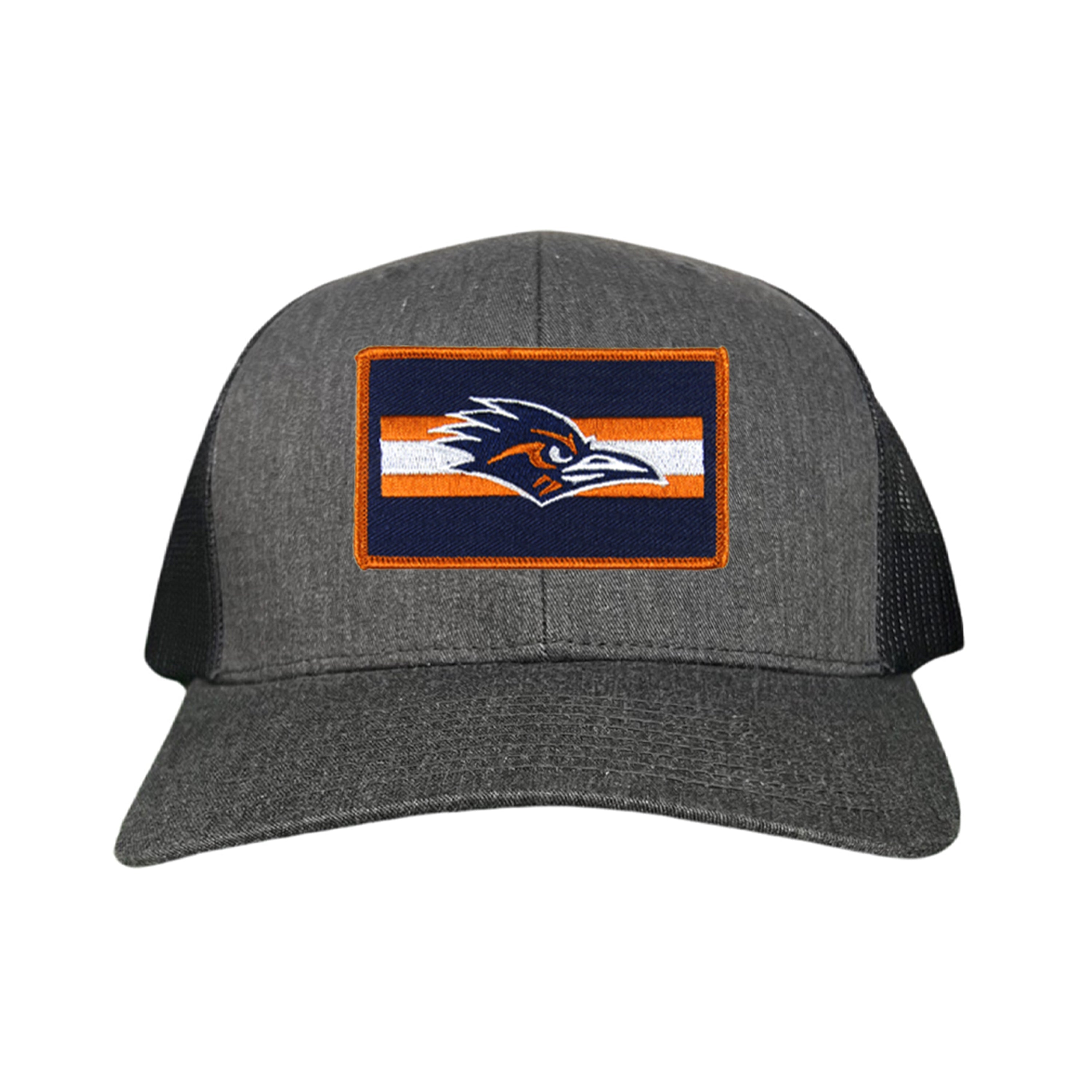 UTSA Roadrunner Rectangle Stripe Patch Hat - Blue and Orange