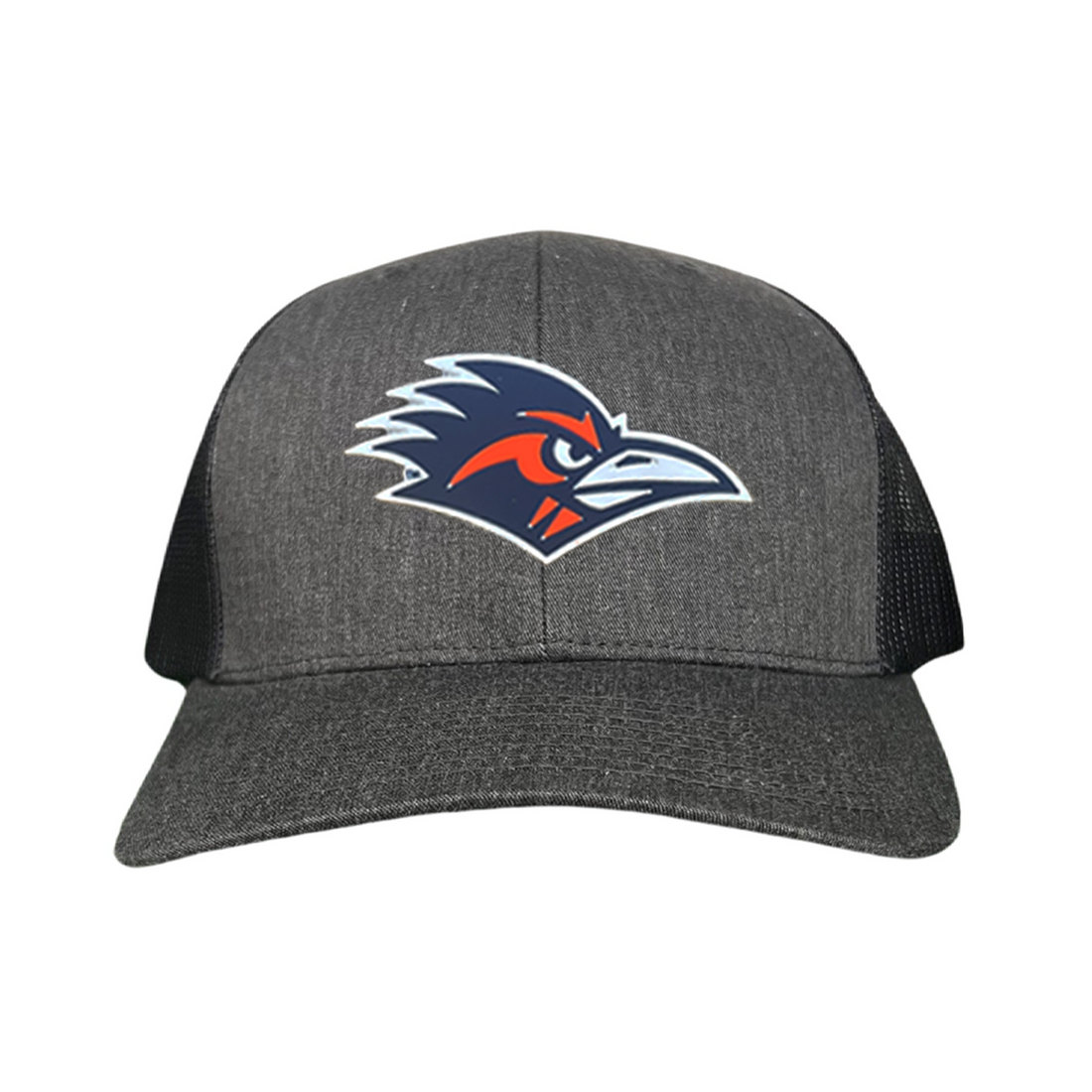 UTSA Roadrunners Birds Up Rubber Patch Hat - Mesh Back Cap