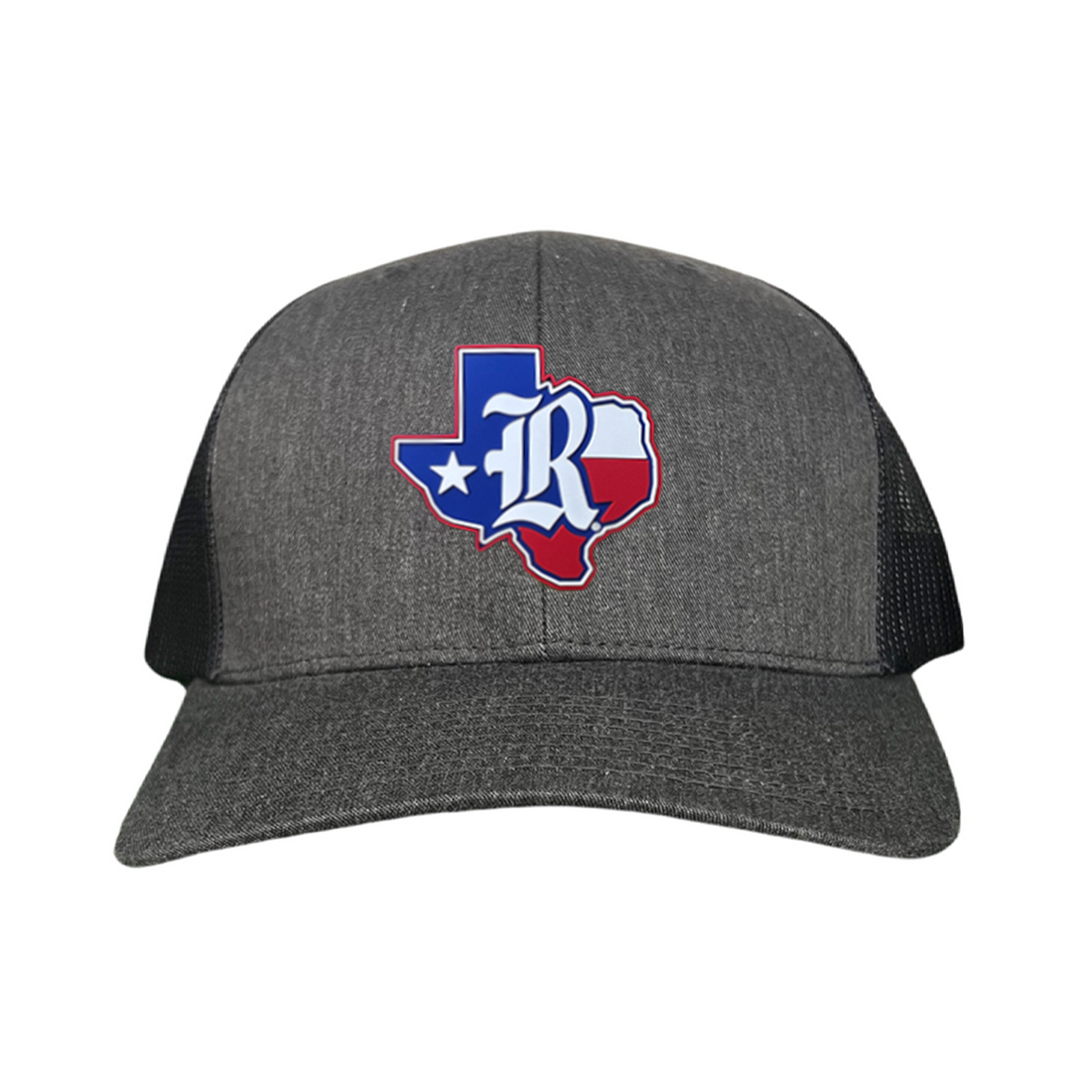 Rice University Old R Texas Flag Rubber Patch Hat