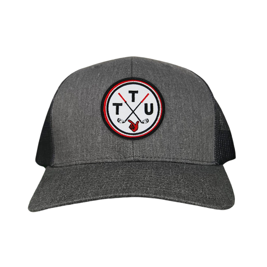 Texas Tech Golf Circle Patch Hat – Curved Bill Snapback