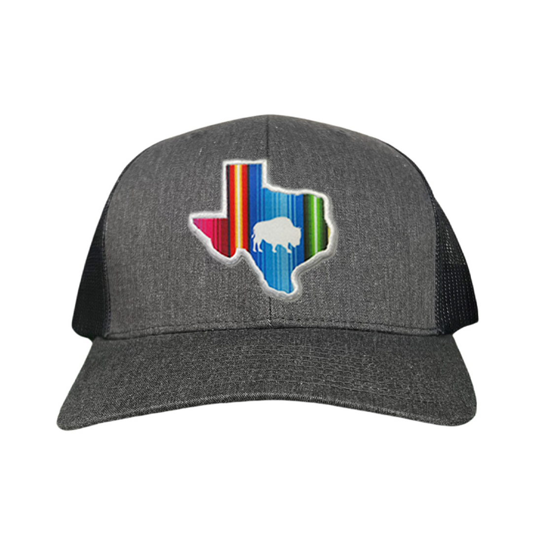 State of Texas Serape Baseball Cap with Adjustable Snapback Closure