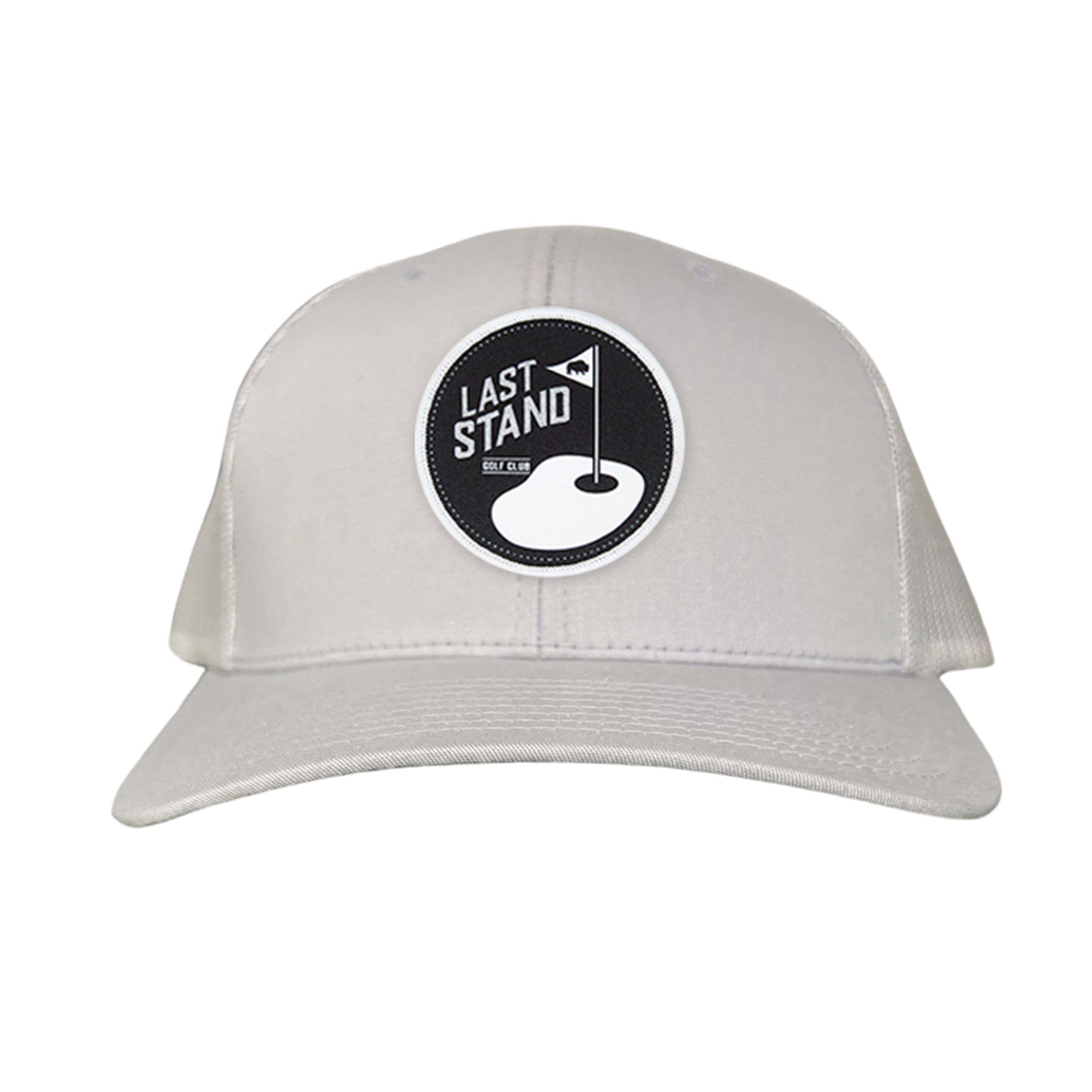 Golf Club Snapback Hat with Breathable Mesh Back and Curved Bill