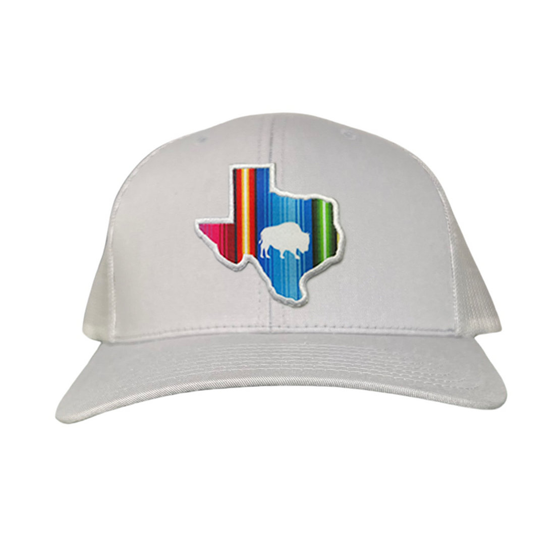 State of Texas Serape Baseball Cap with Adjustable Snapback Closure